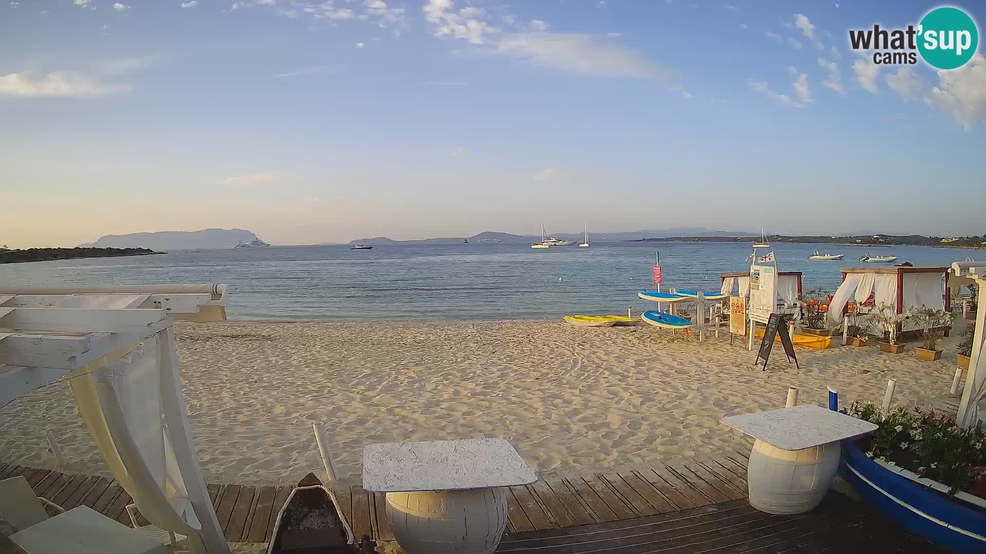 Web kamera Spiaggia Bianca – Golfo Aranci – Sardinija