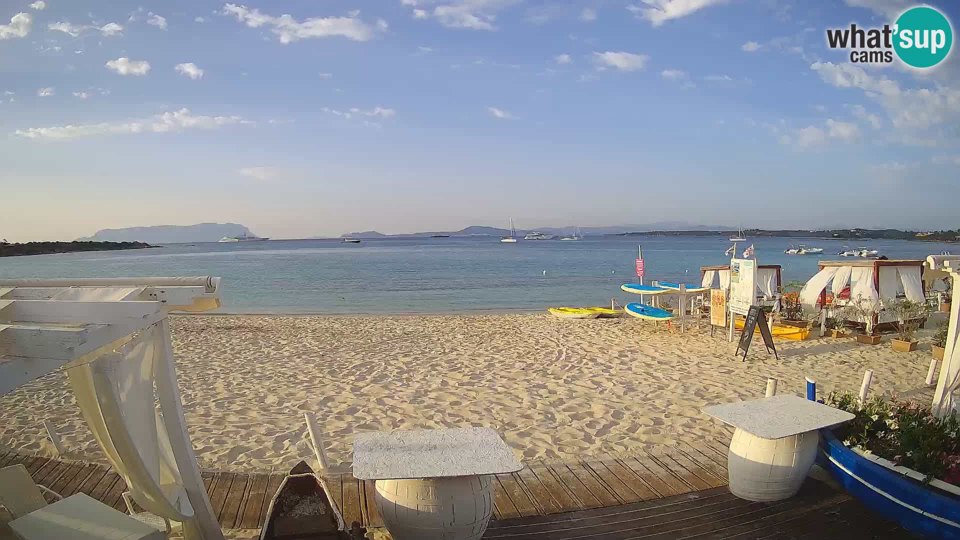 Spletana kamera Spiaggia Bianca – Golfo Aranci – Sardinija