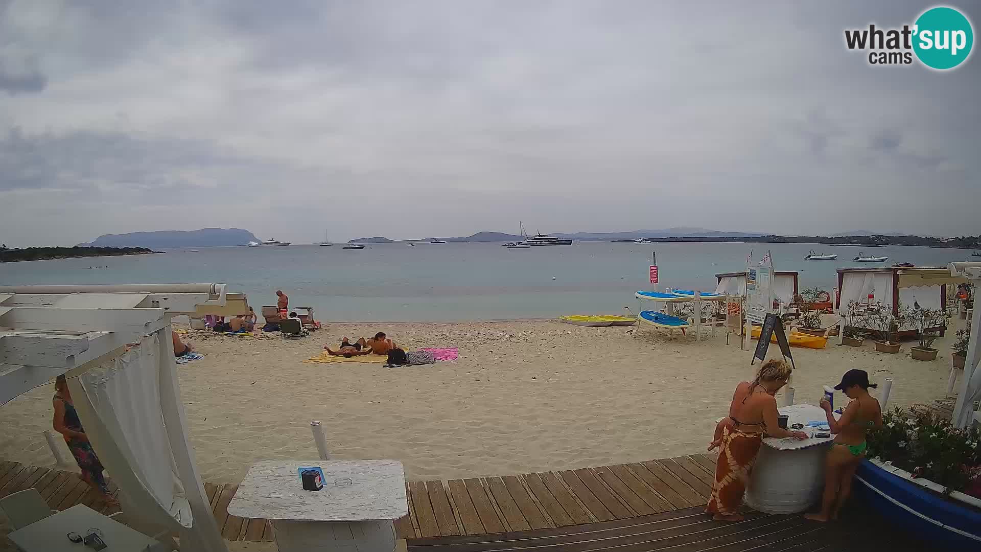 Spiaggia Bianca webcam – Golfo Aranci – Sardinia