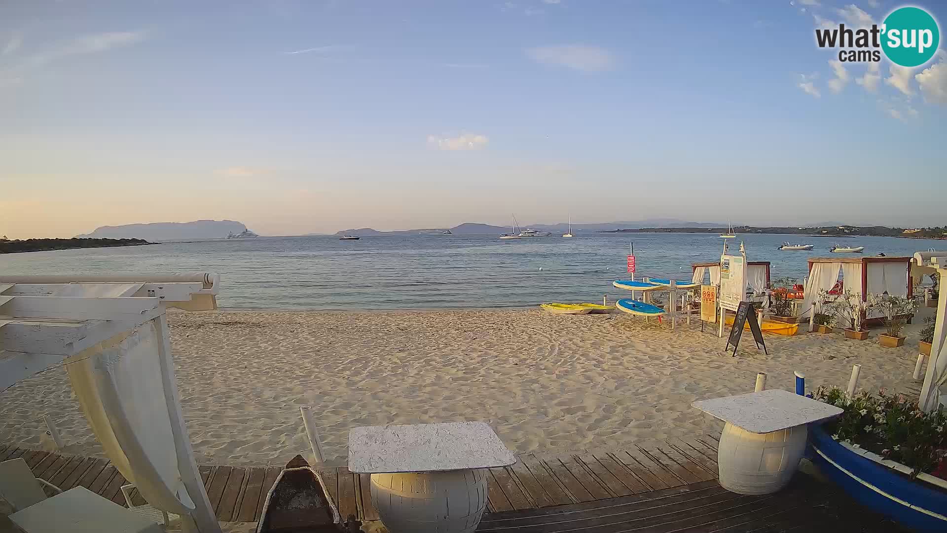 Spletana kamera Spiaggia Bianca – Golfo Aranci – Sardinija