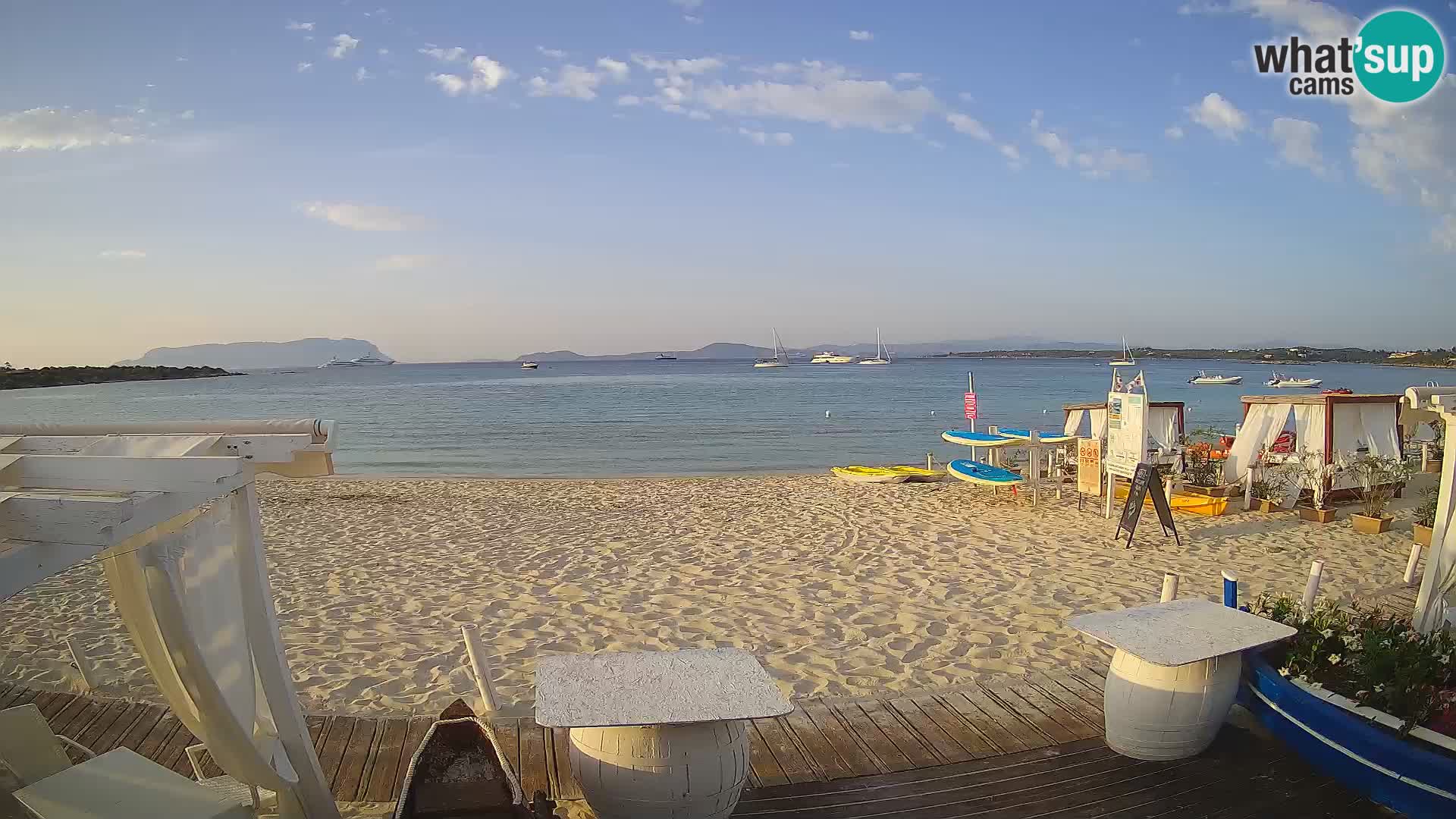 Spiaggia Bianca web cam – Golfo Aranci – Sardinien