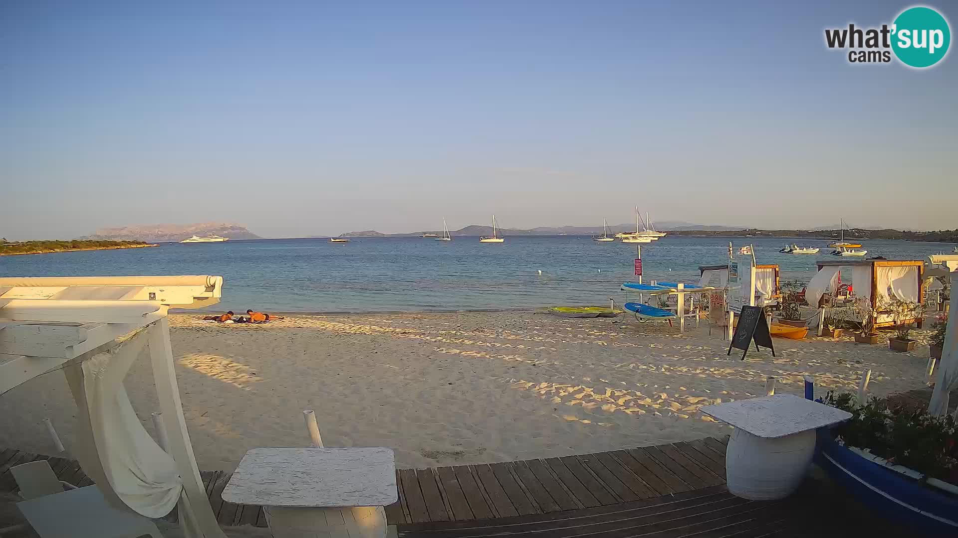 Spiaggia Bianca web cam – Golfo Aranci – Sardinien