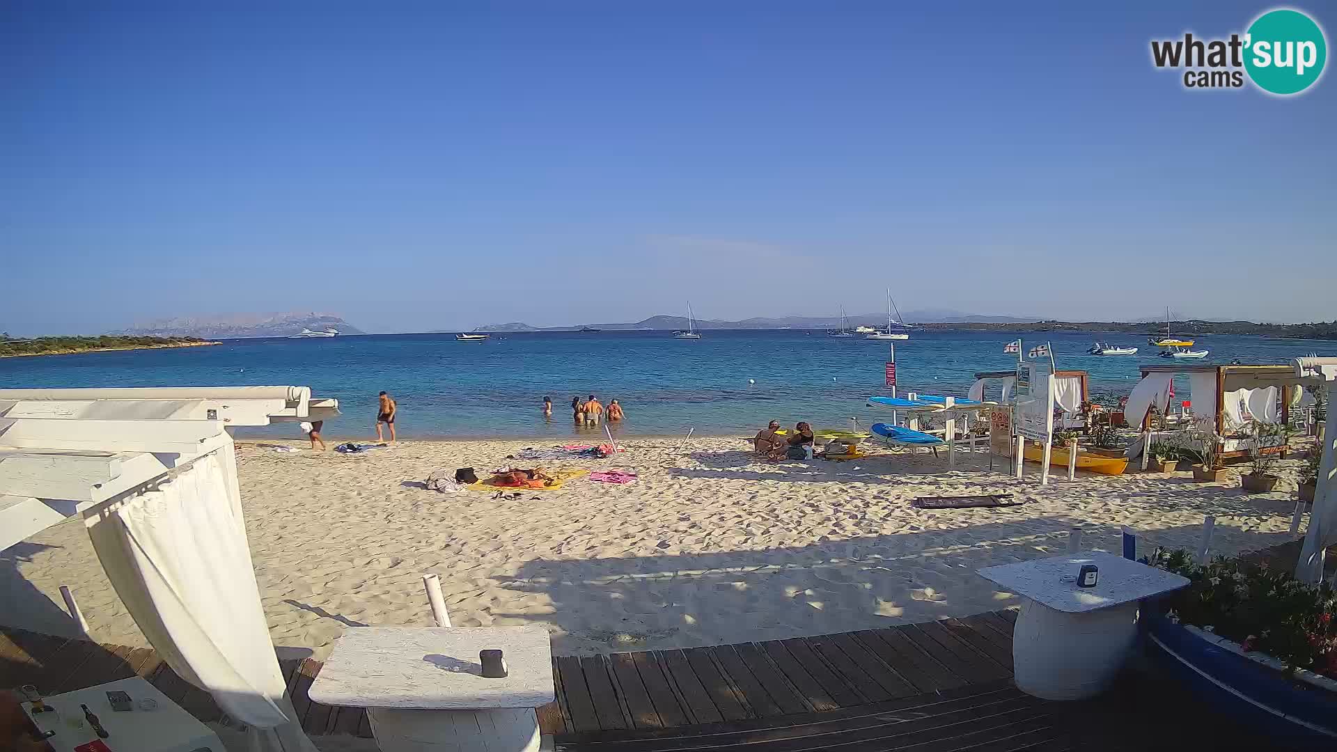 Spiaggia Bianca webcam – Golfo Aranci – Sardinia