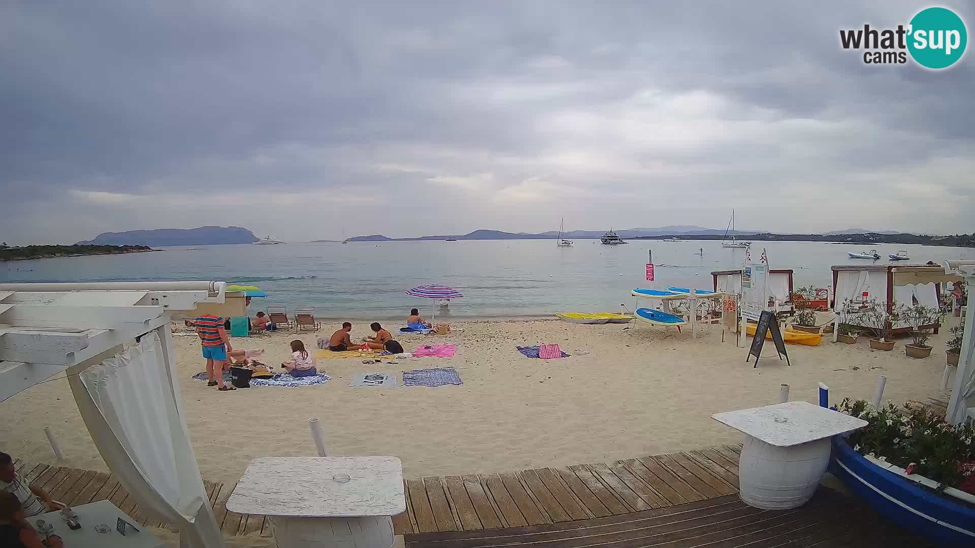 Spletana kamera Spiaggia Bianca – Golfo Aranci – Sardinija