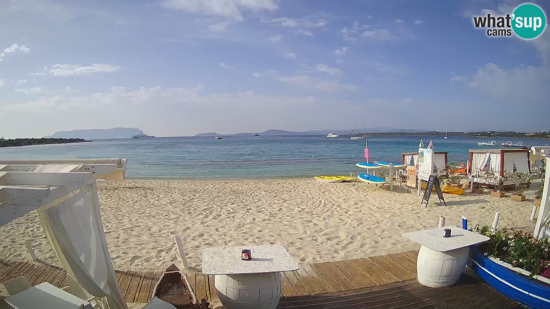 Spiaggia Bianca web cam – Golfo Aranci – Sardinien