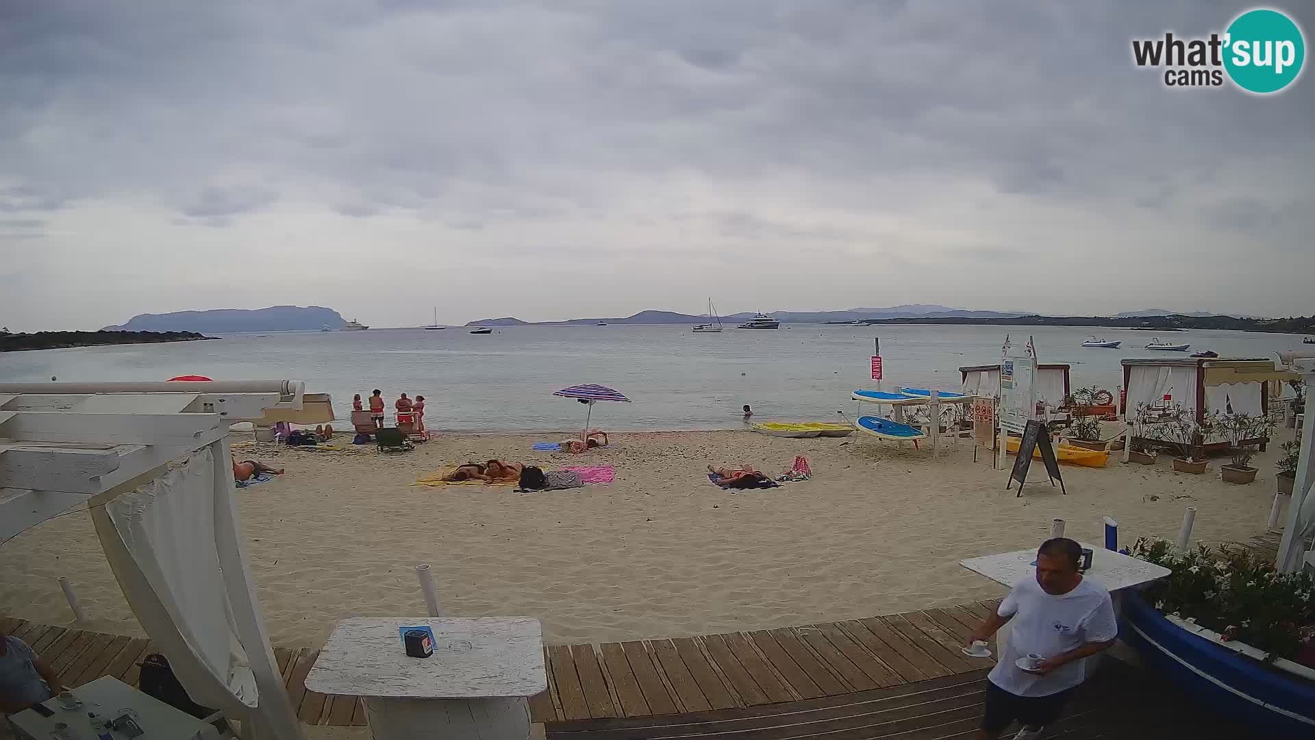 Spiaggia Bianca webcam – Golfo Aranci – Sardinia