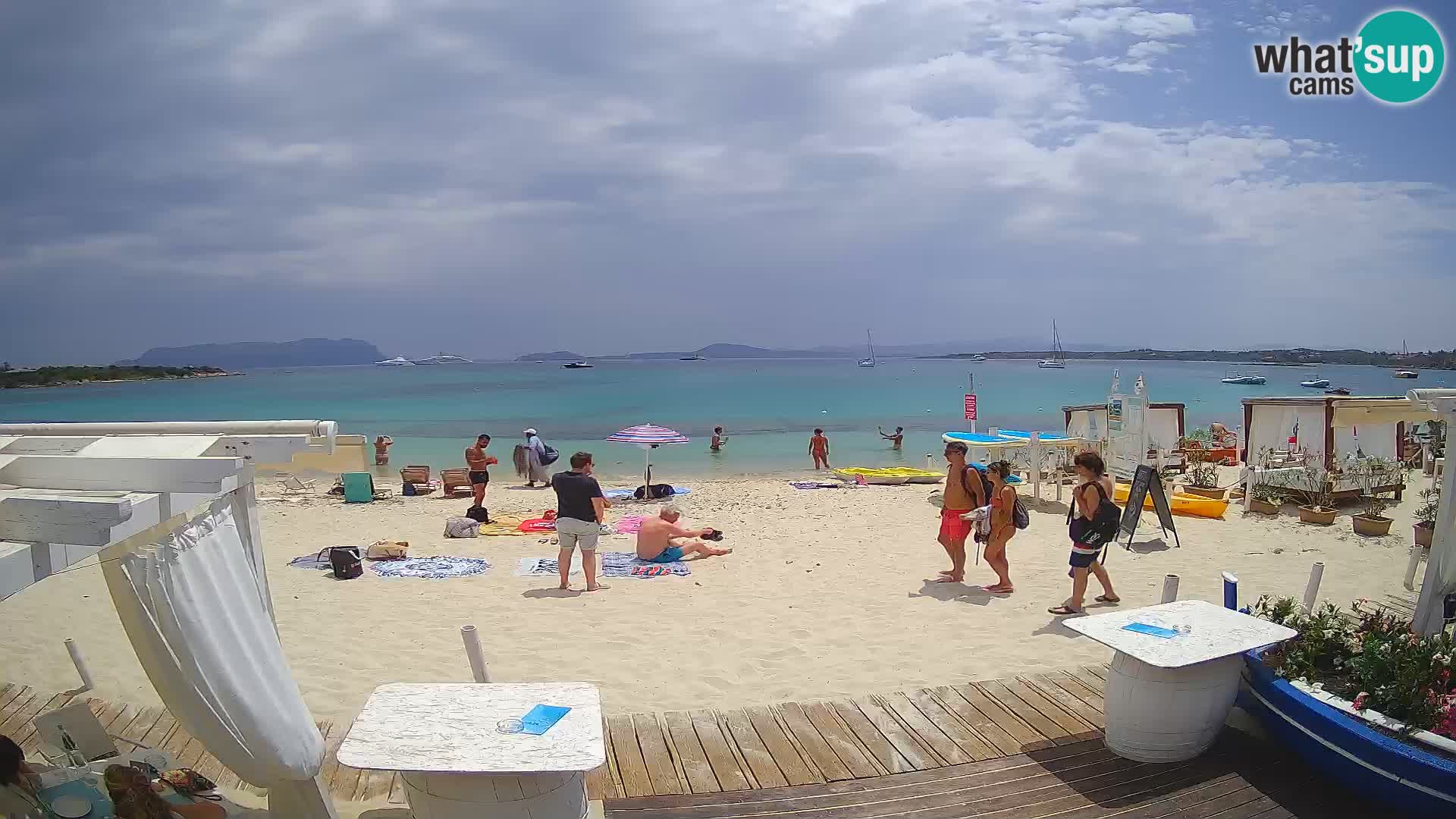 Spletana kamera Spiaggia Bianca – Golfo Aranci – Sardinija