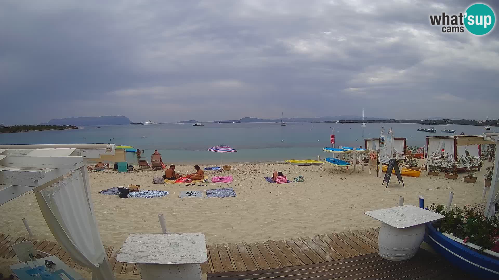Spletana kamera Spiaggia Bianca – Golfo Aranci – Sardinija