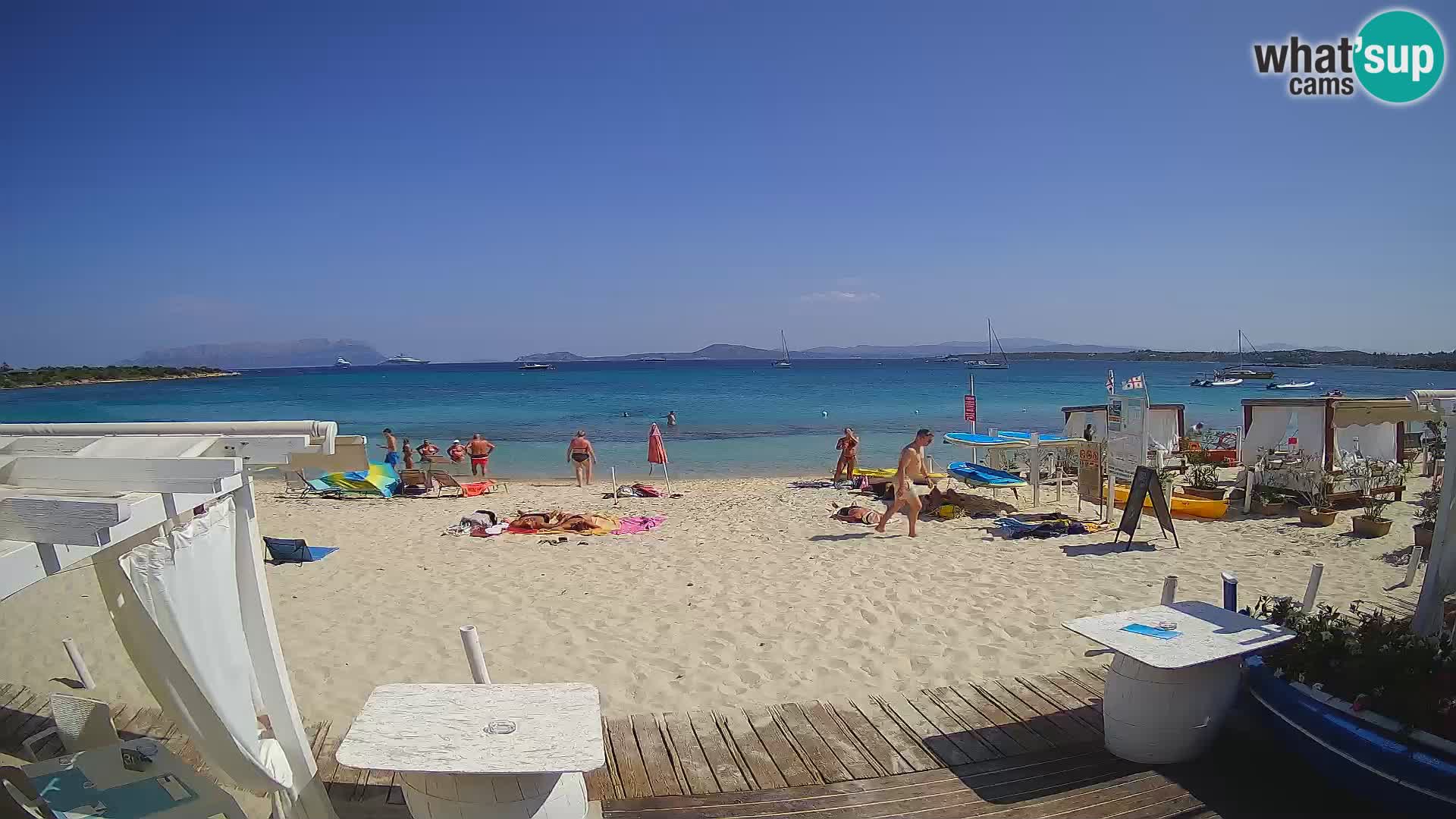 Spletana kamera Spiaggia Bianca – Golfo Aranci – Sardinija