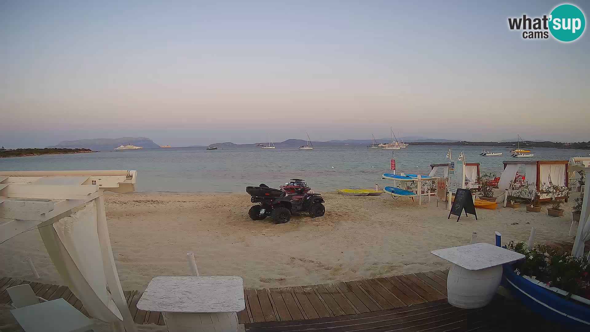 Spiaggia Bianca webcam – Golfo Aranci – Sardinia