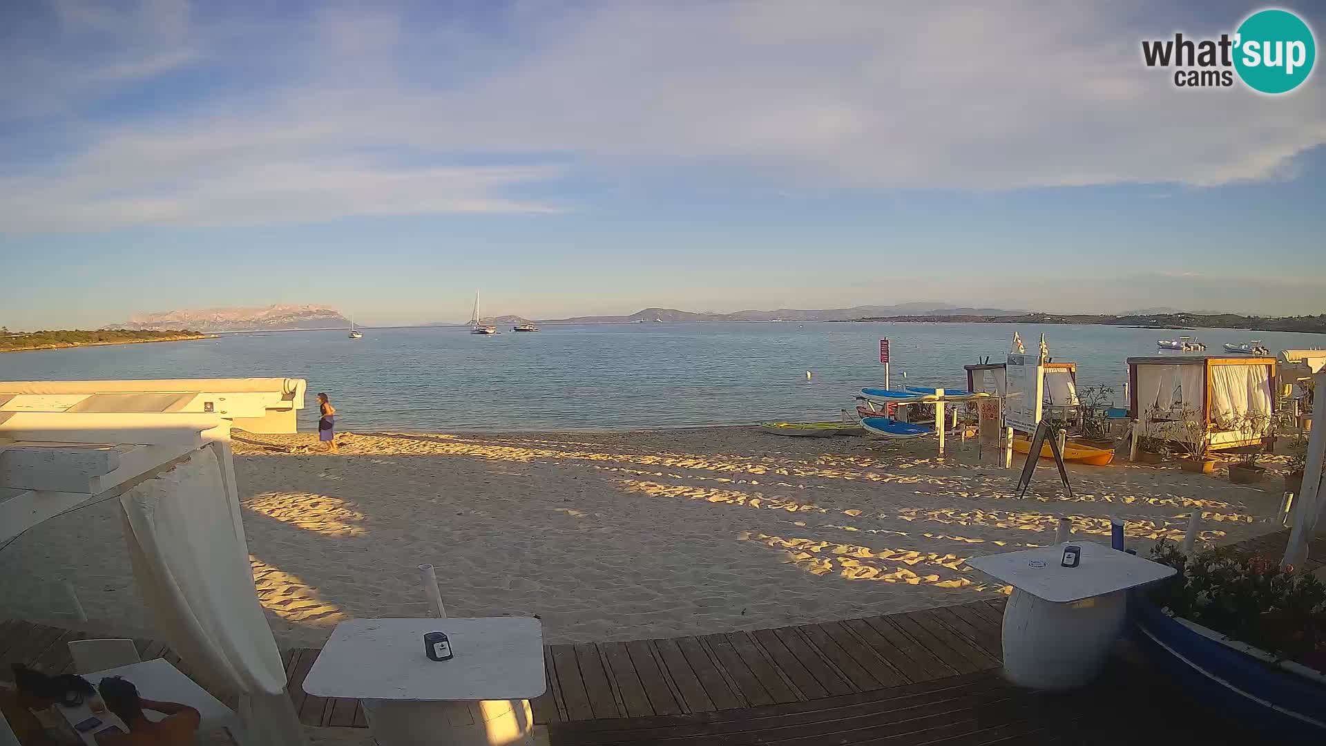 Spiaggia Bianca webcam – Golfo Aranci – Sardinia