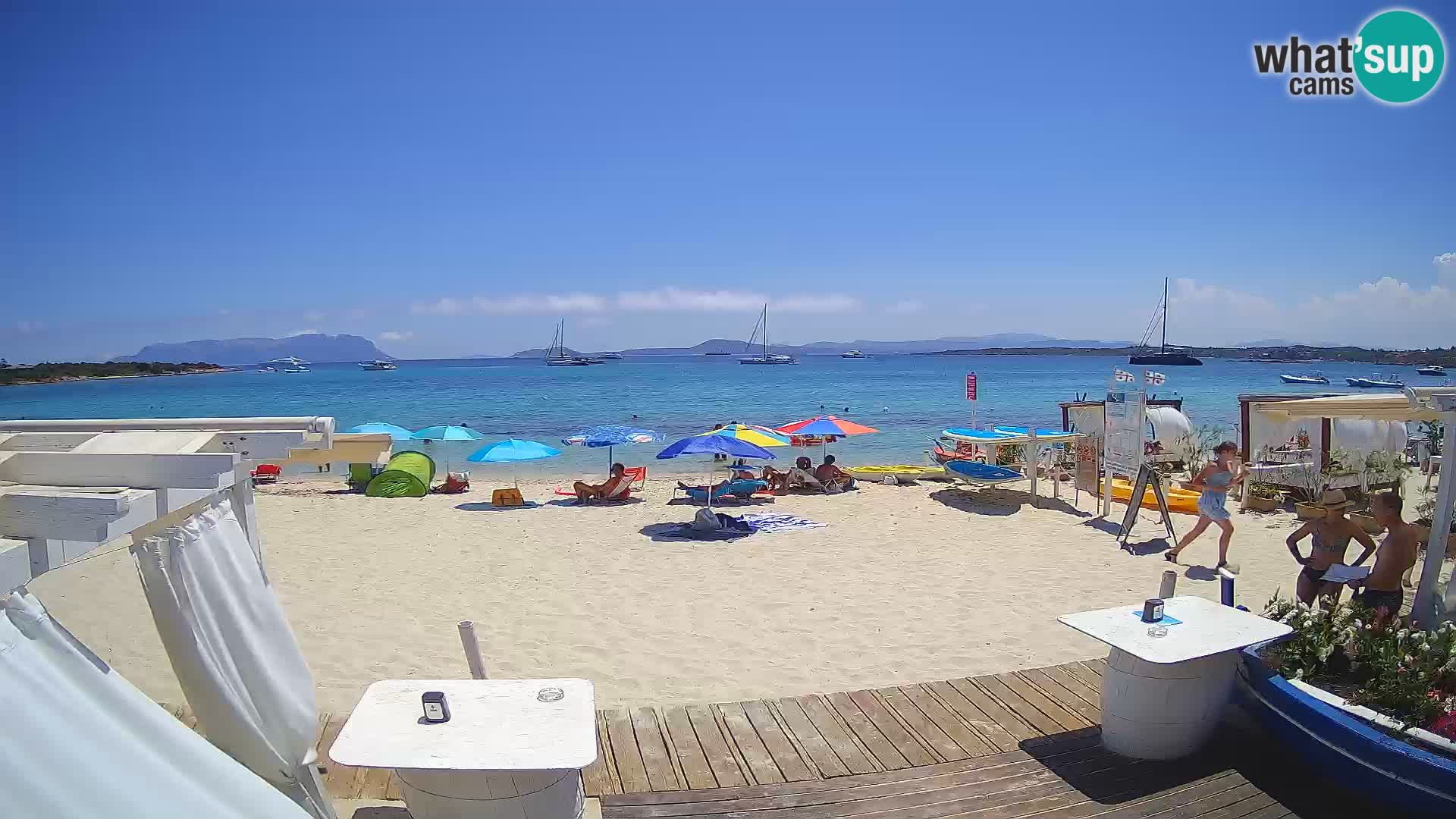 Spiaggia Bianca web cam – Golfo Aranci – Sardinien