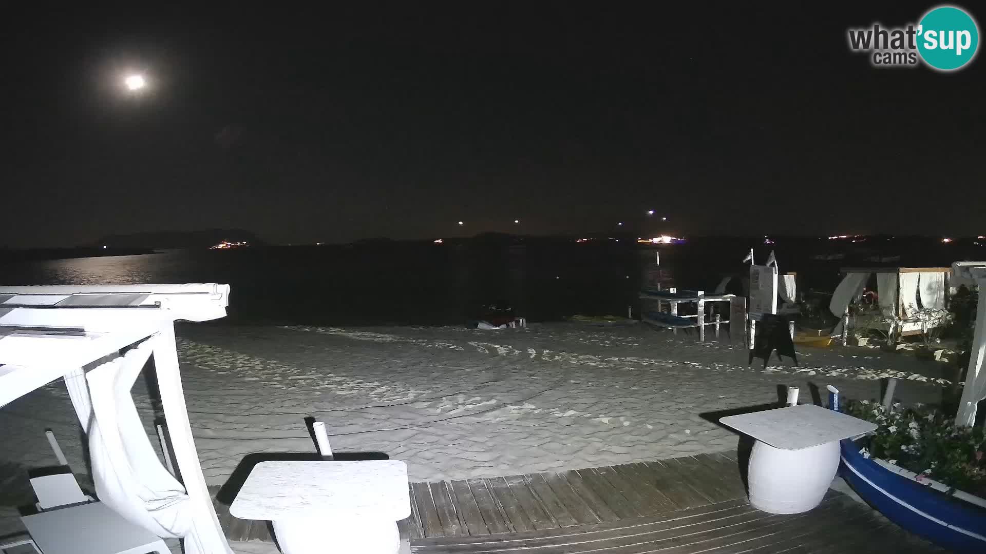 Spiaggia Bianca webcam – Golfo Aranci – Sardinia