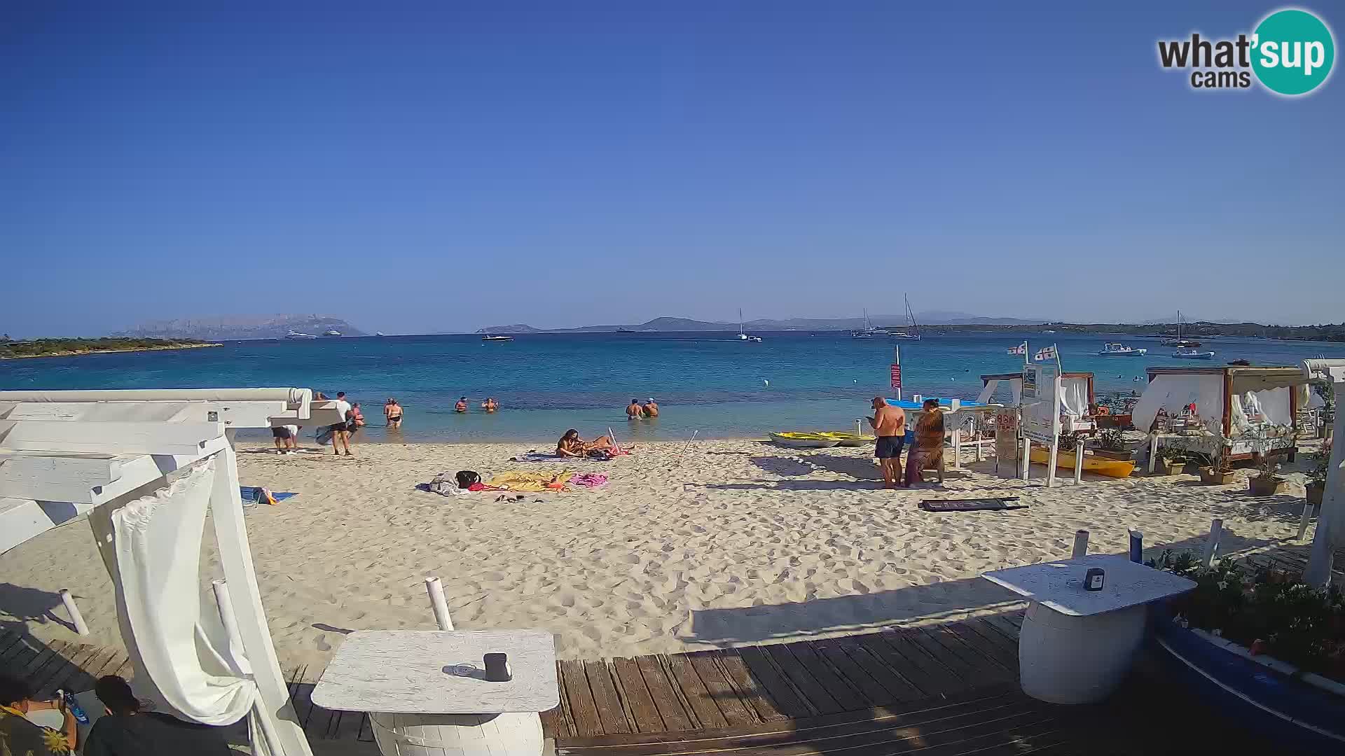 Spiaggia Bianca web cam – Golfo Aranci – Sardinien