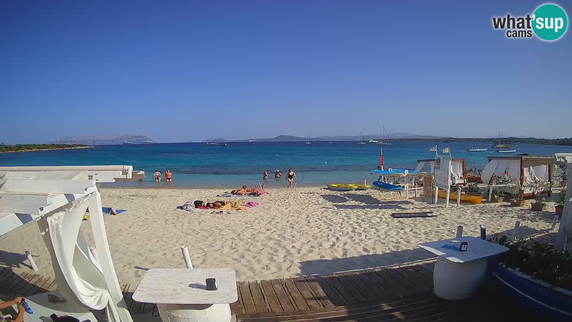 Spletana kamera Spiaggia Bianca – Golfo Aranci – Sardinija