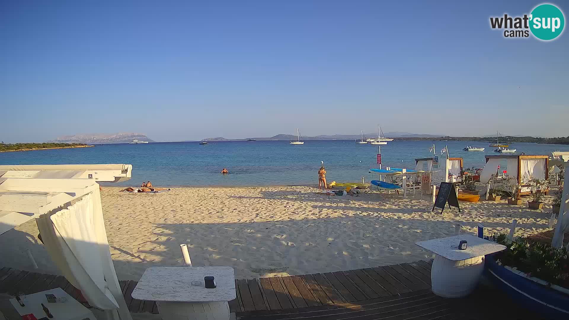 Spiaggia Bianca web cam – Golfo Aranci – Sardinien