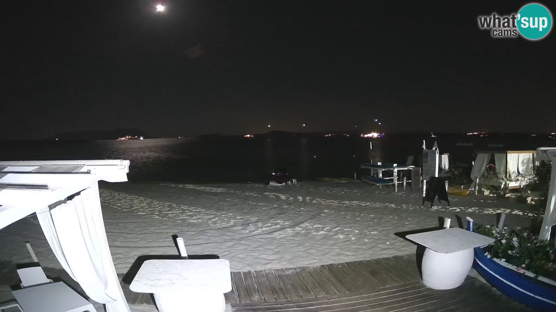 Spiaggia Bianca webcam – Golfo Aranci – Sardinia