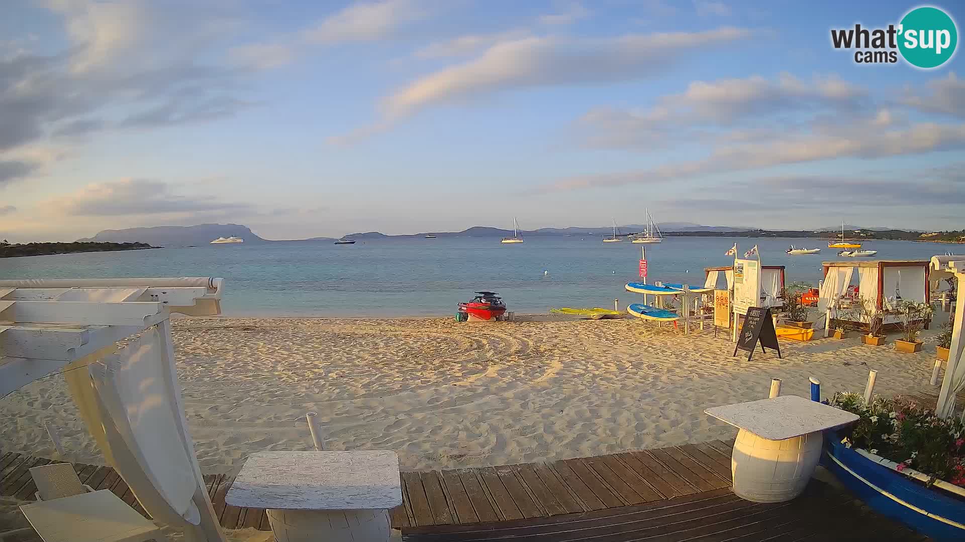 Spiaggia Bianca web cam – Golfo Aranci – Sardinien