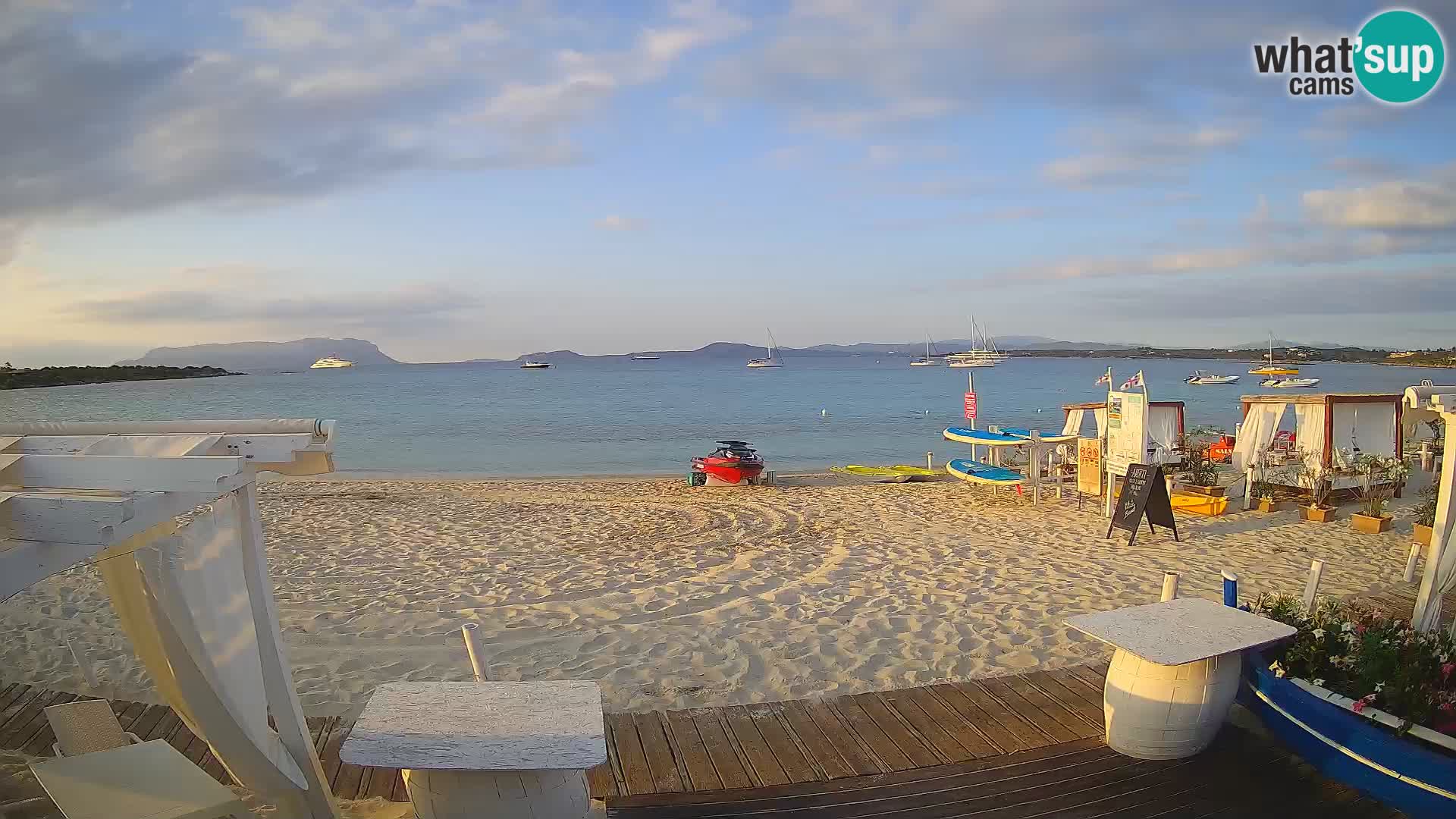 Web kamera Spiaggia Bianca – Golfo Aranci – Sardinija