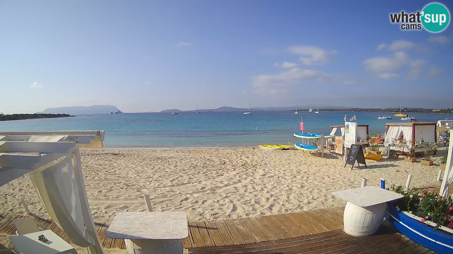 Web kamera Spiaggia Bianca – Golfo Aranci – Sardinija