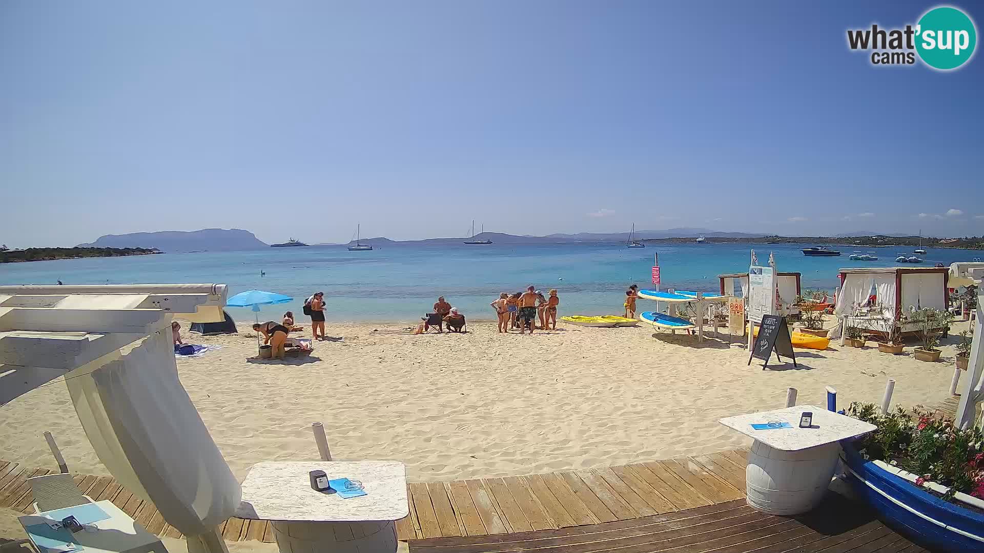 Spletana kamera Spiaggia Bianca – Golfo Aranci – Sardinija