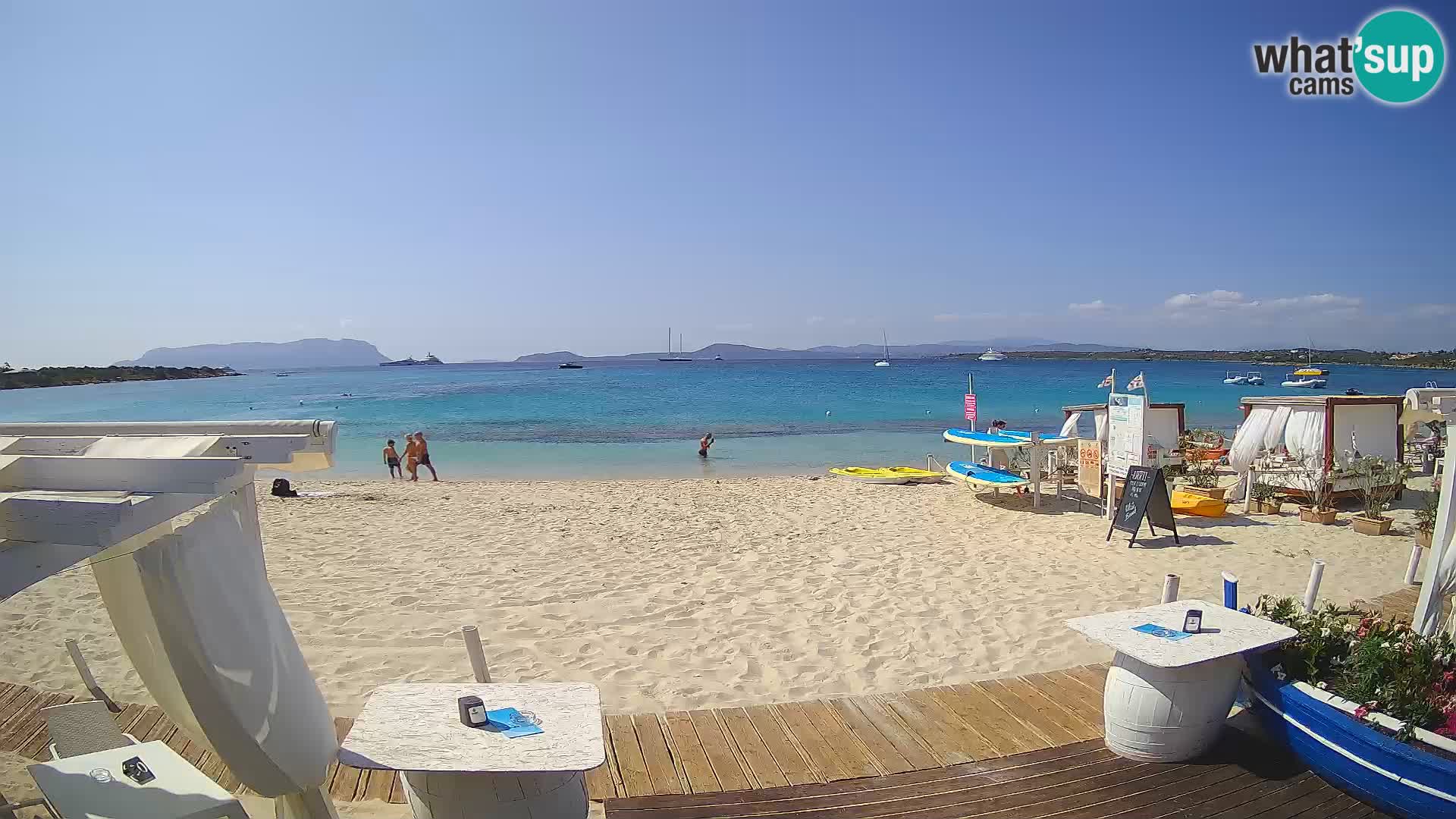 Spiaggia Bianca web cam – Golfo Aranci – Sardinien
