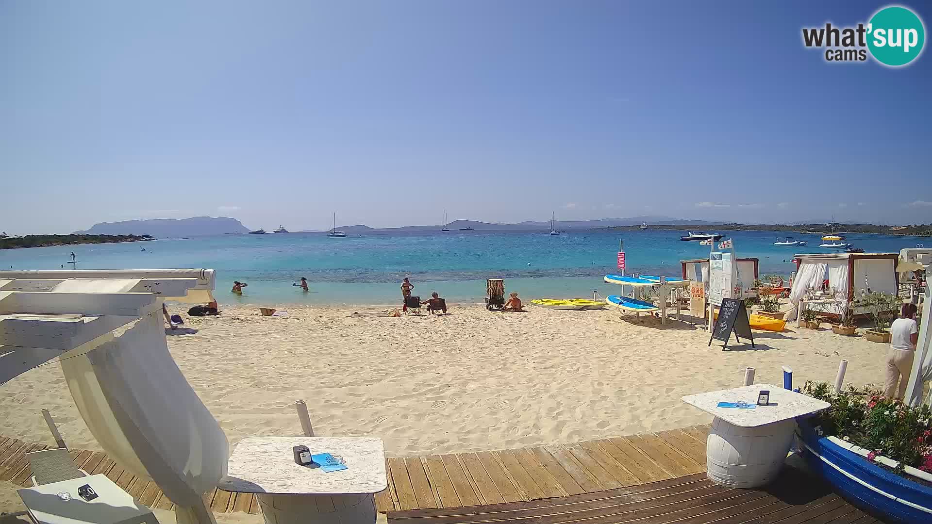 Spiaggia Bianca web cam – Golfo Aranci – Sardinien