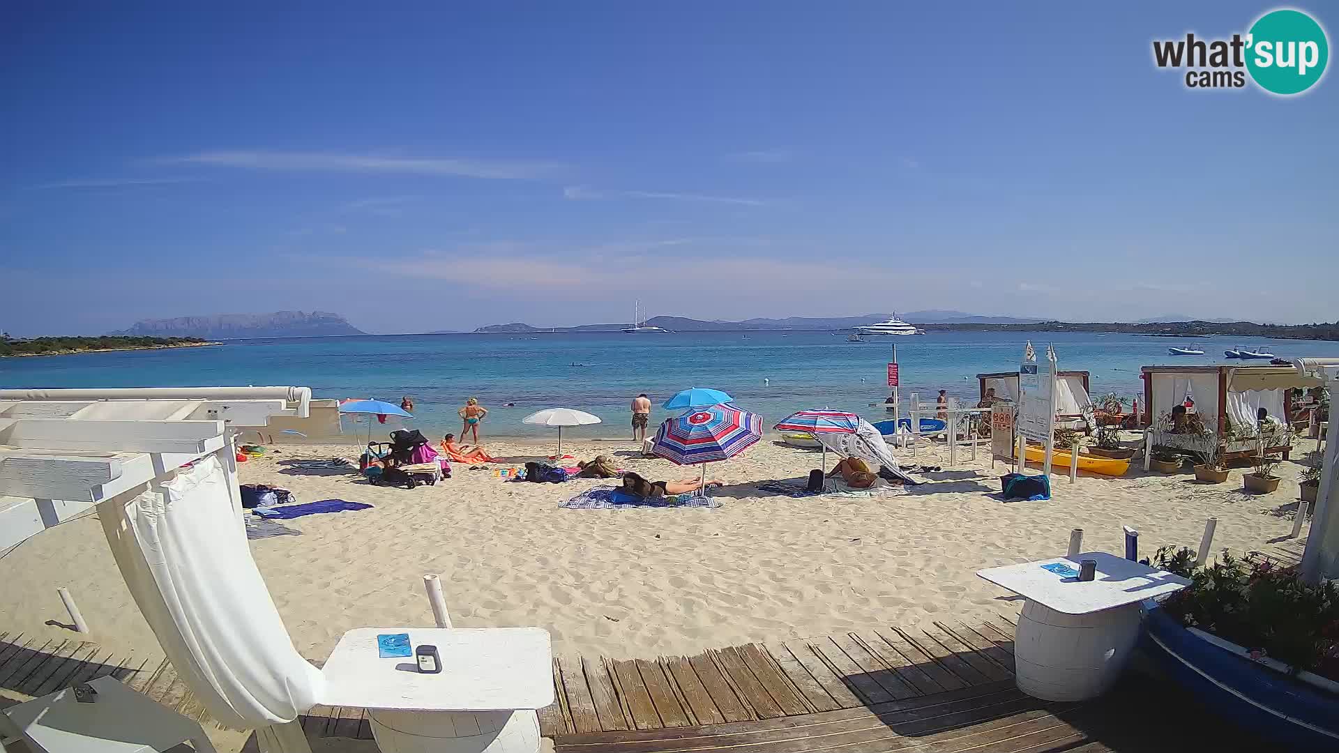 Spiaggia Bianca webcam – Golfo Aranci – Sardinia