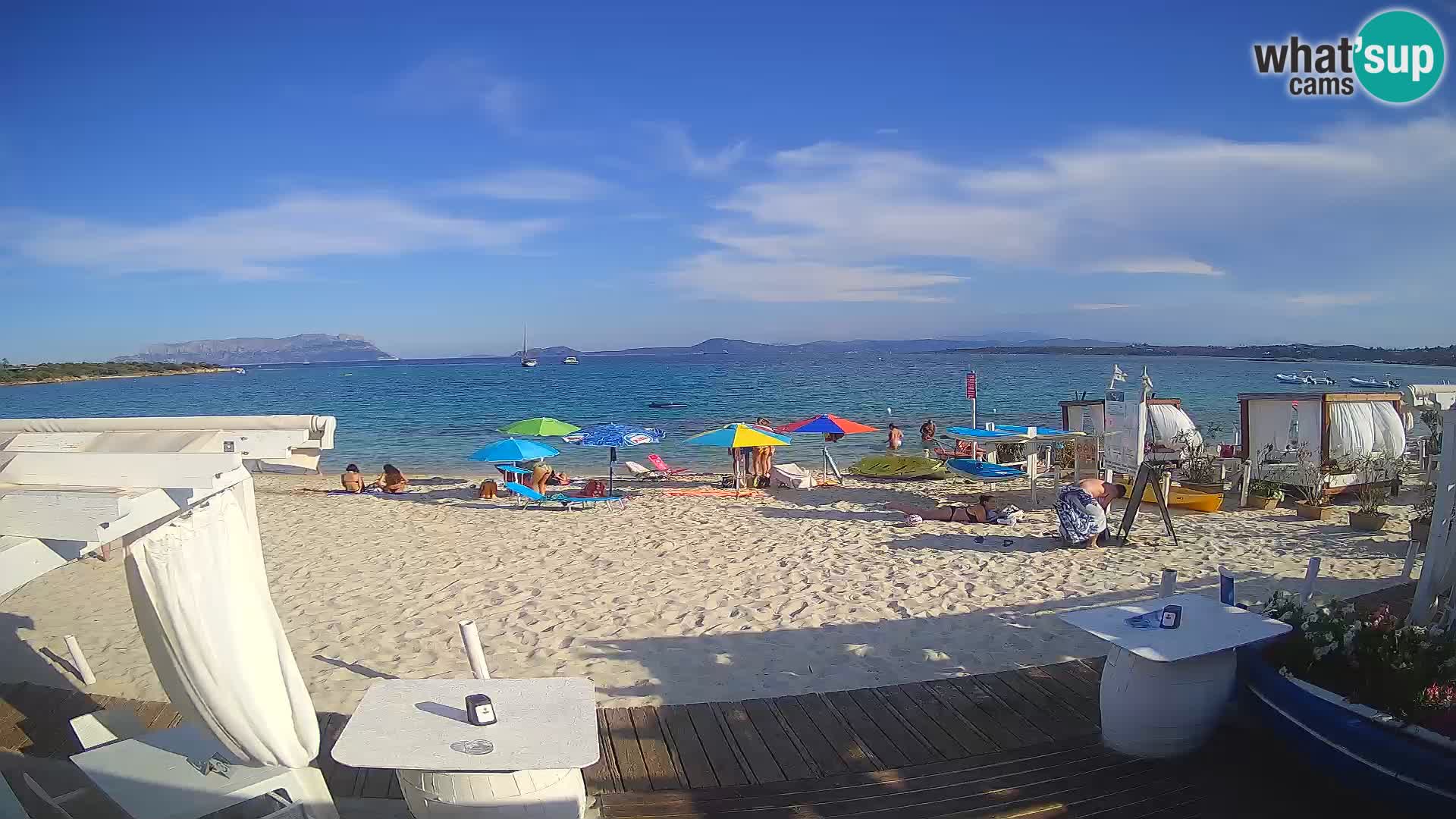 Spiaggia Bianca webcam – Golfo Aranci – Sardinia