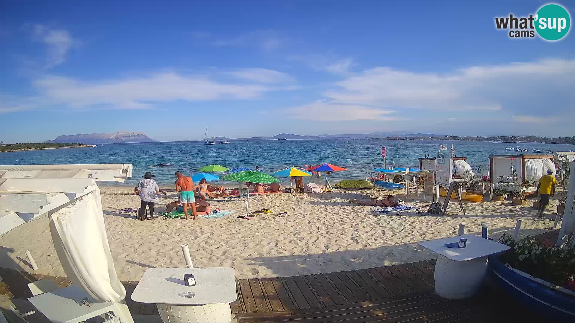Spiaggia Bianca web cam – Golfo Aranci – Sardinien