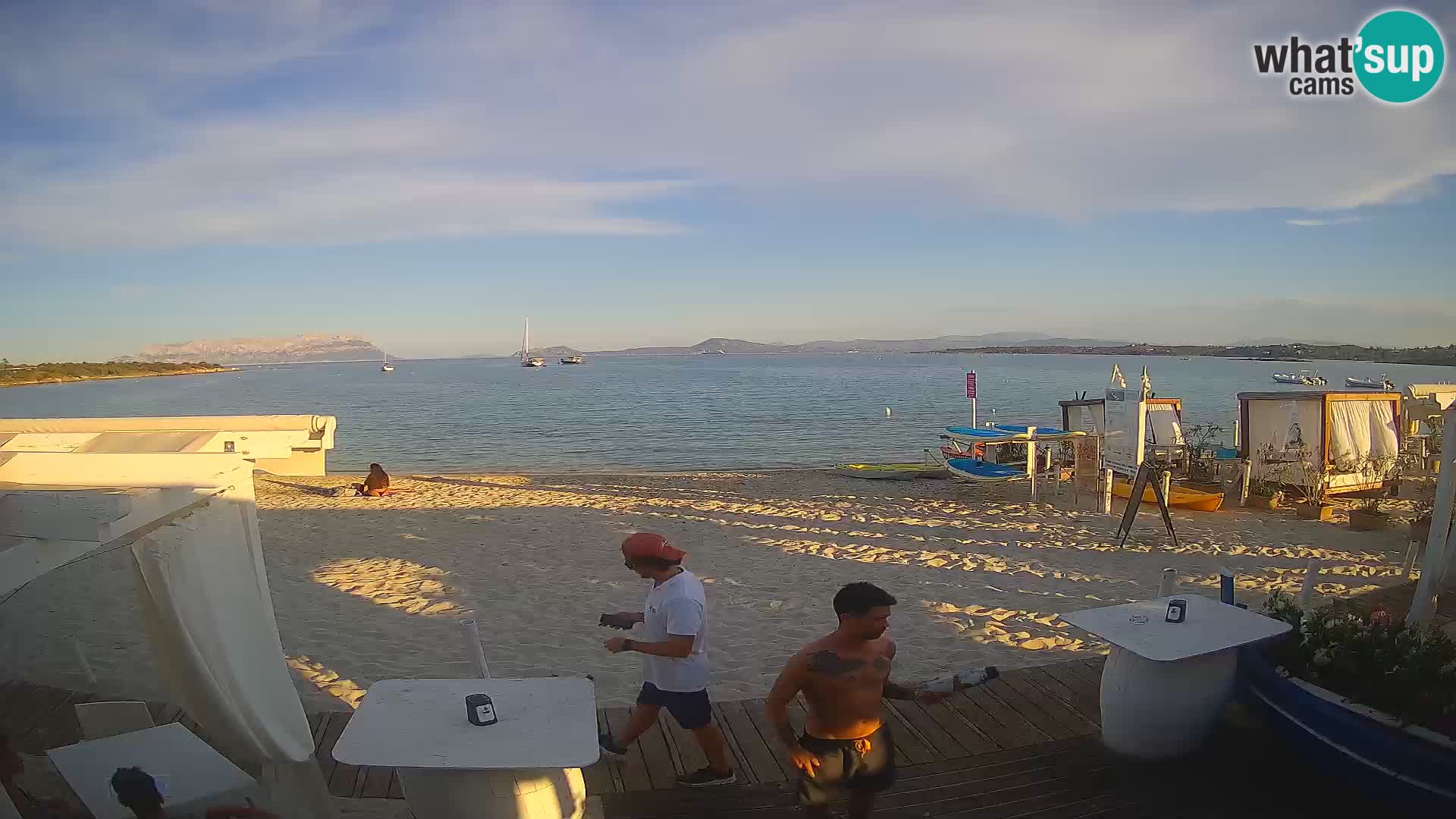 Spiaggia Bianca webcam – Golfo Aranci – Sardinia