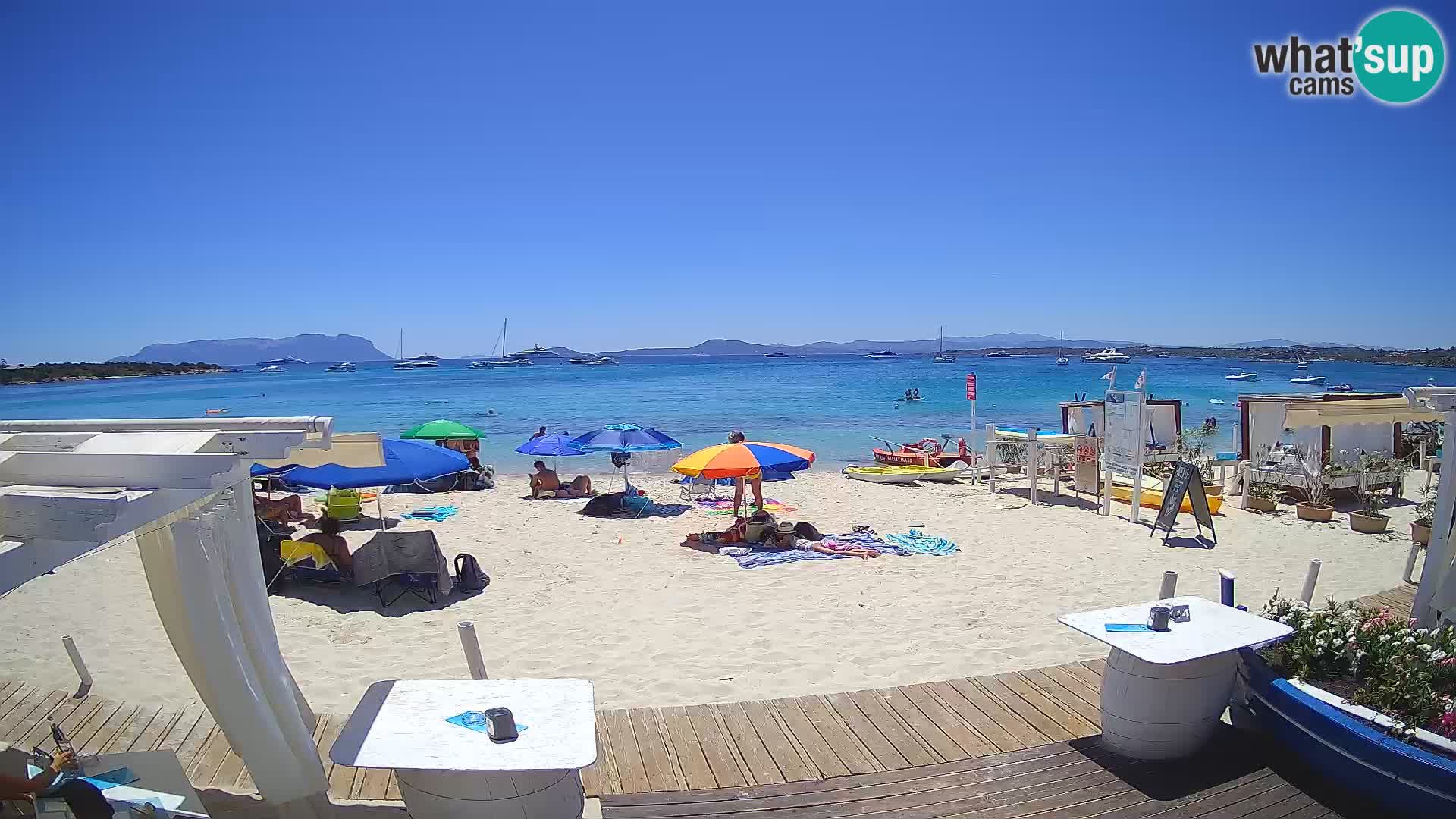 Spiaggia Bianca webcam – Golfo Aranci – Sardinia
