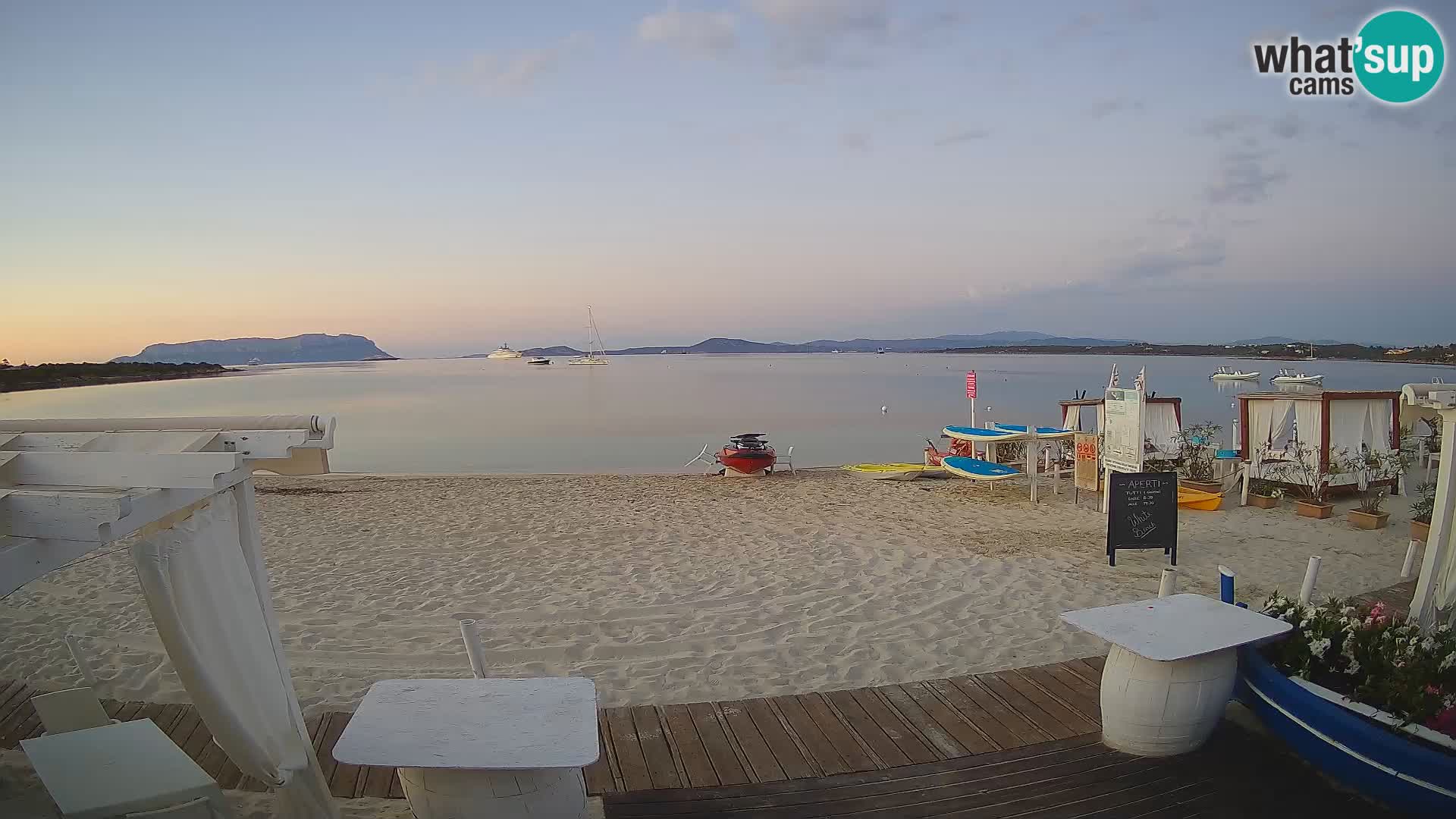 Web kamera Spiaggia Bianca – Golfo Aranci – Sardinija