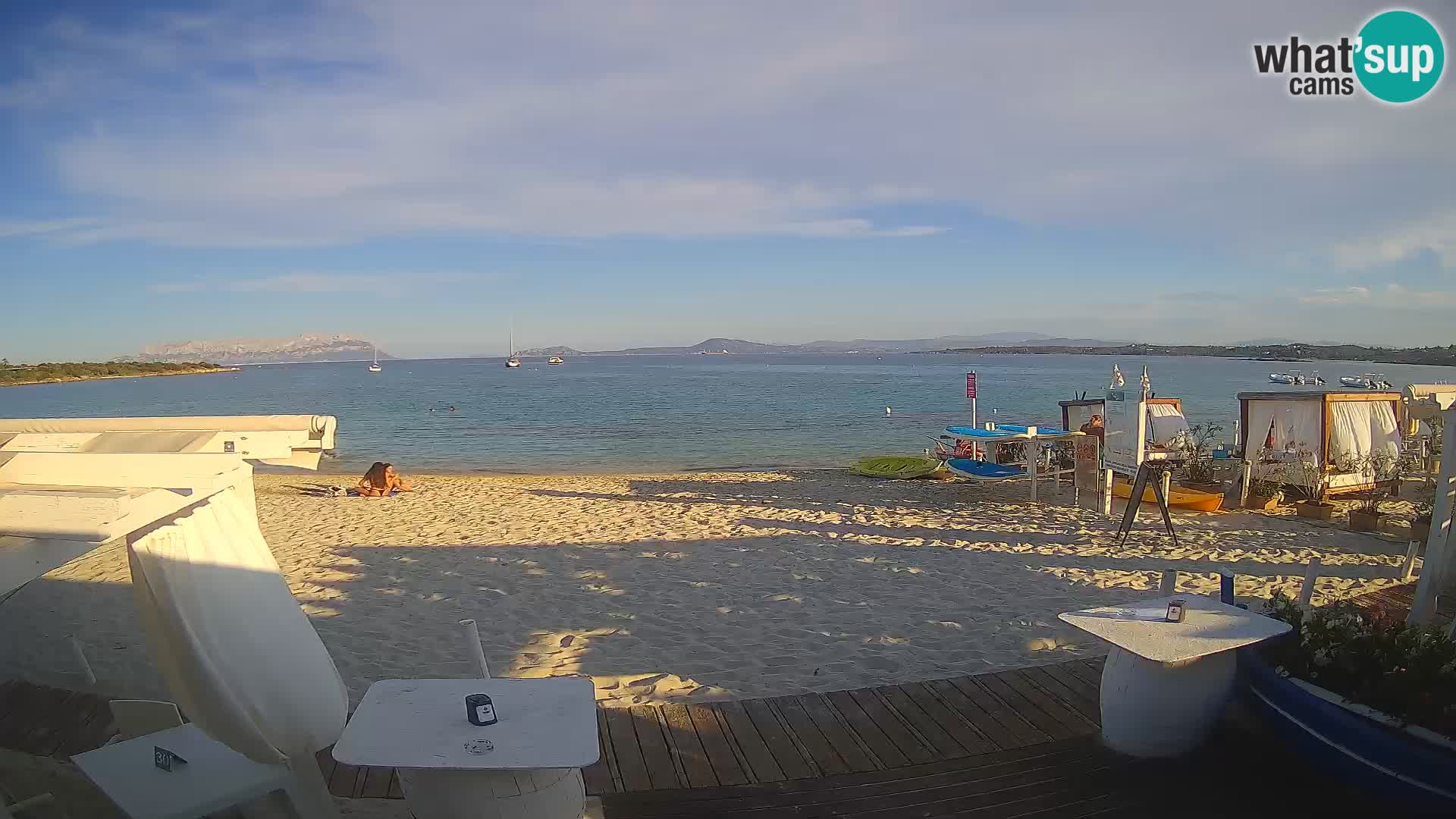Web kamera Spiaggia Bianca – Golfo Aranci – Sardinija
