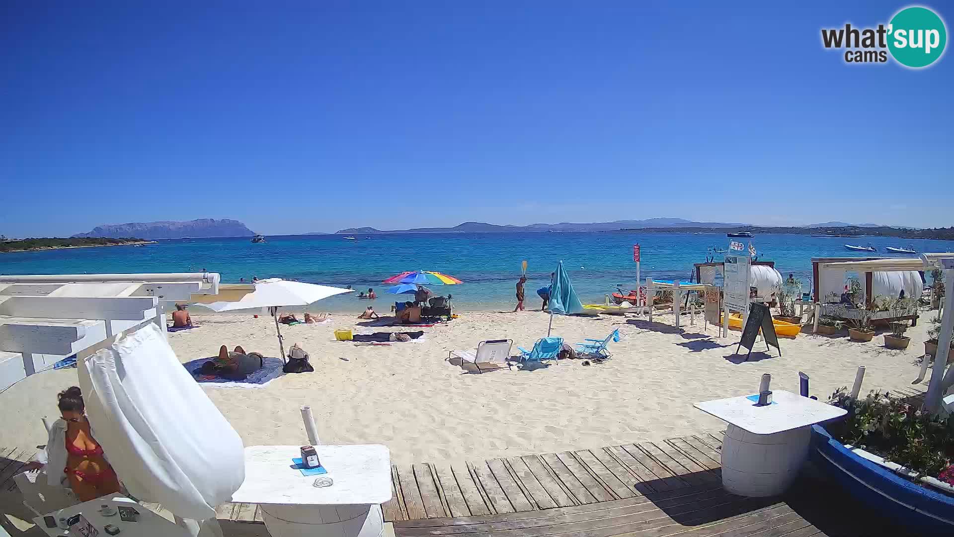 Spiaggia Bianca web cam – Golfo Aranci – Sardinien