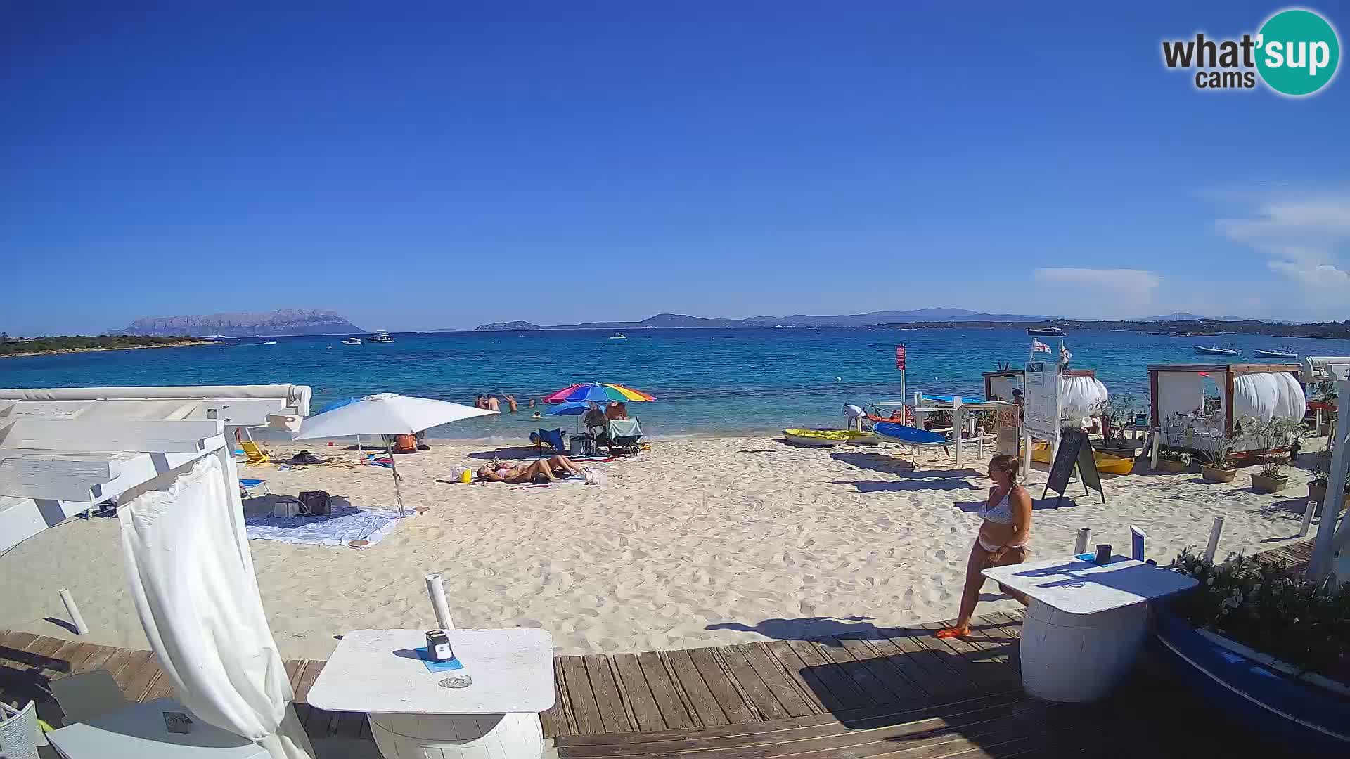 Spletana kamera Spiaggia Bianca – Golfo Aranci – Sardinija