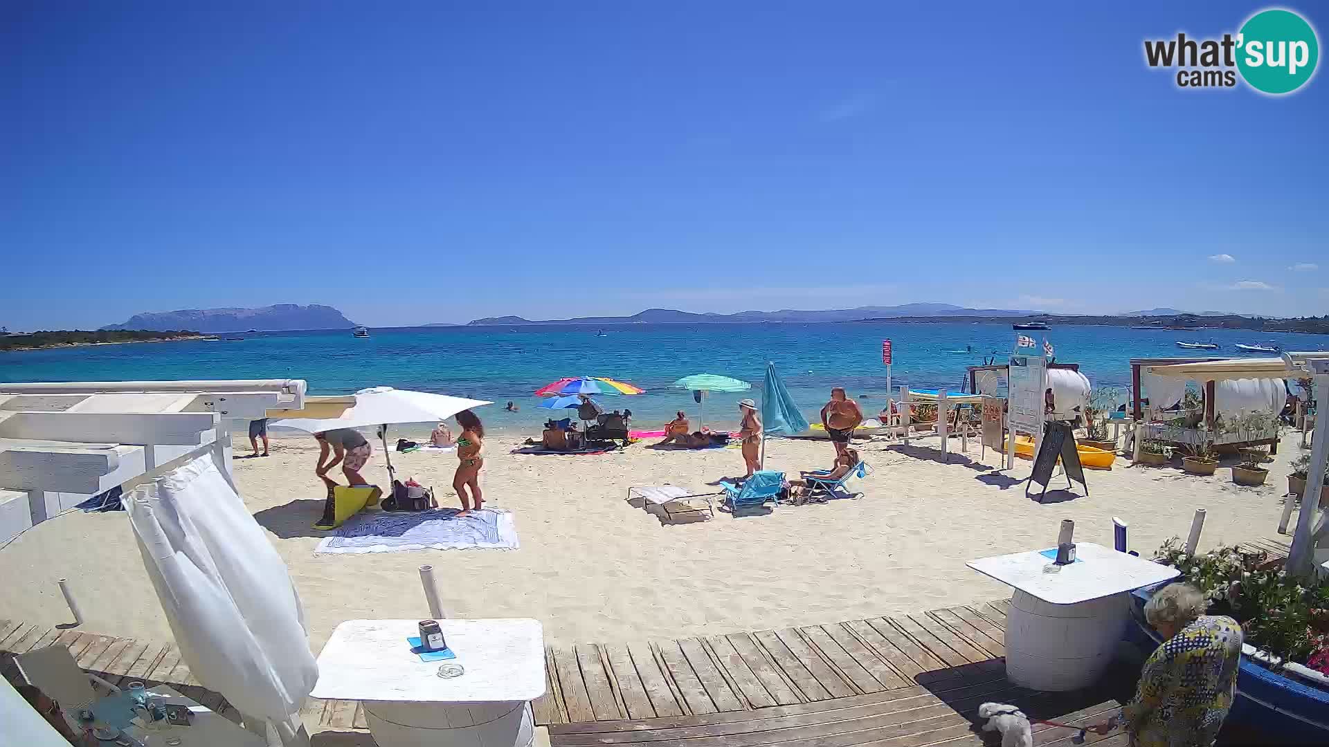 Spiaggia Bianca webcam – Golfo Aranci – Sardinia