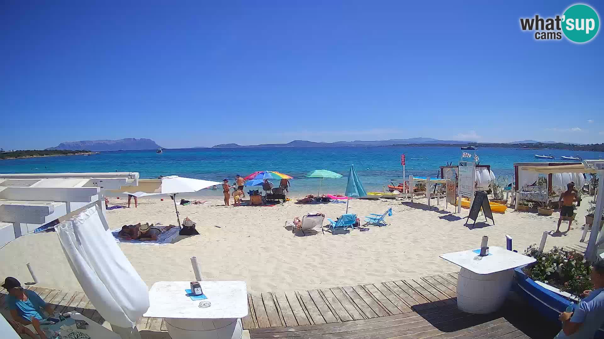 Spletana kamera Spiaggia Bianca – Golfo Aranci – Sardinija