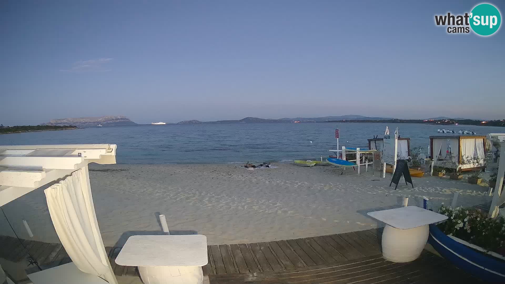 Spletana kamera Spiaggia Bianca – Golfo Aranci – Sardinija