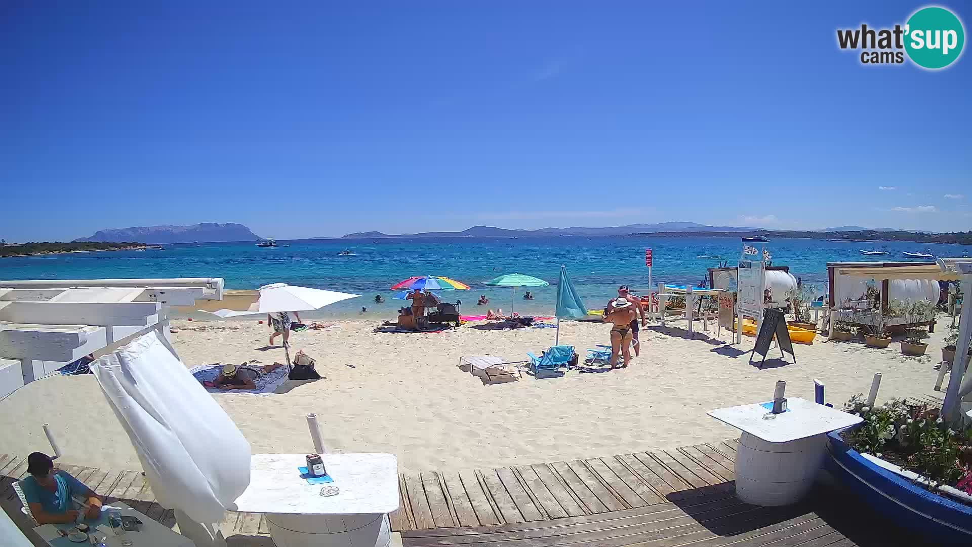 Spiaggia Bianca web cam – Golfo Aranci – Sardinien