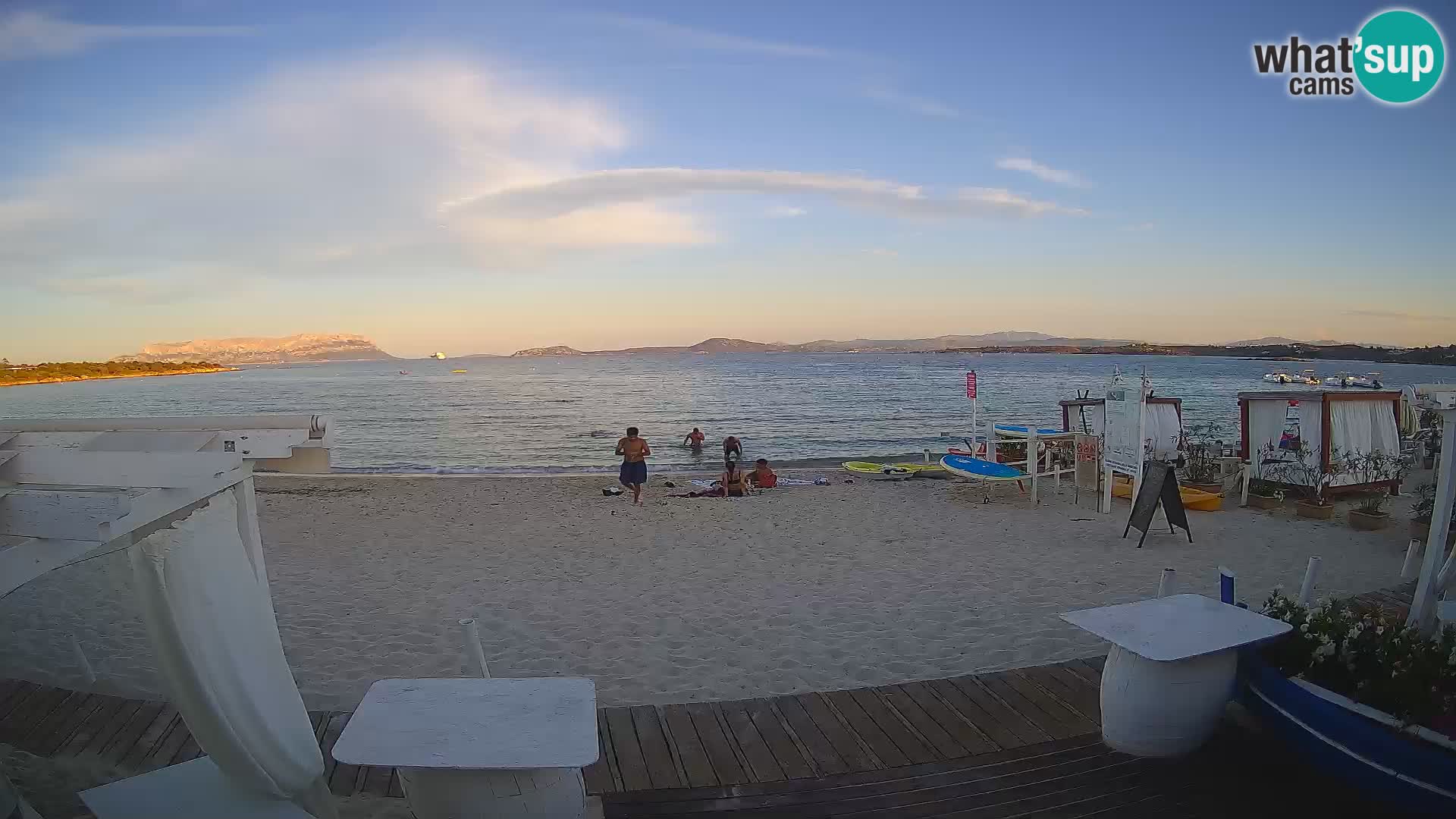 Spiaggia Bianca webcam – Golfo Aranci – Sardinia