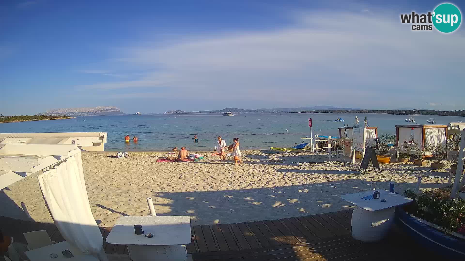 Spiaggia Bianca webcam – Golfo Aranci – Sardinia
