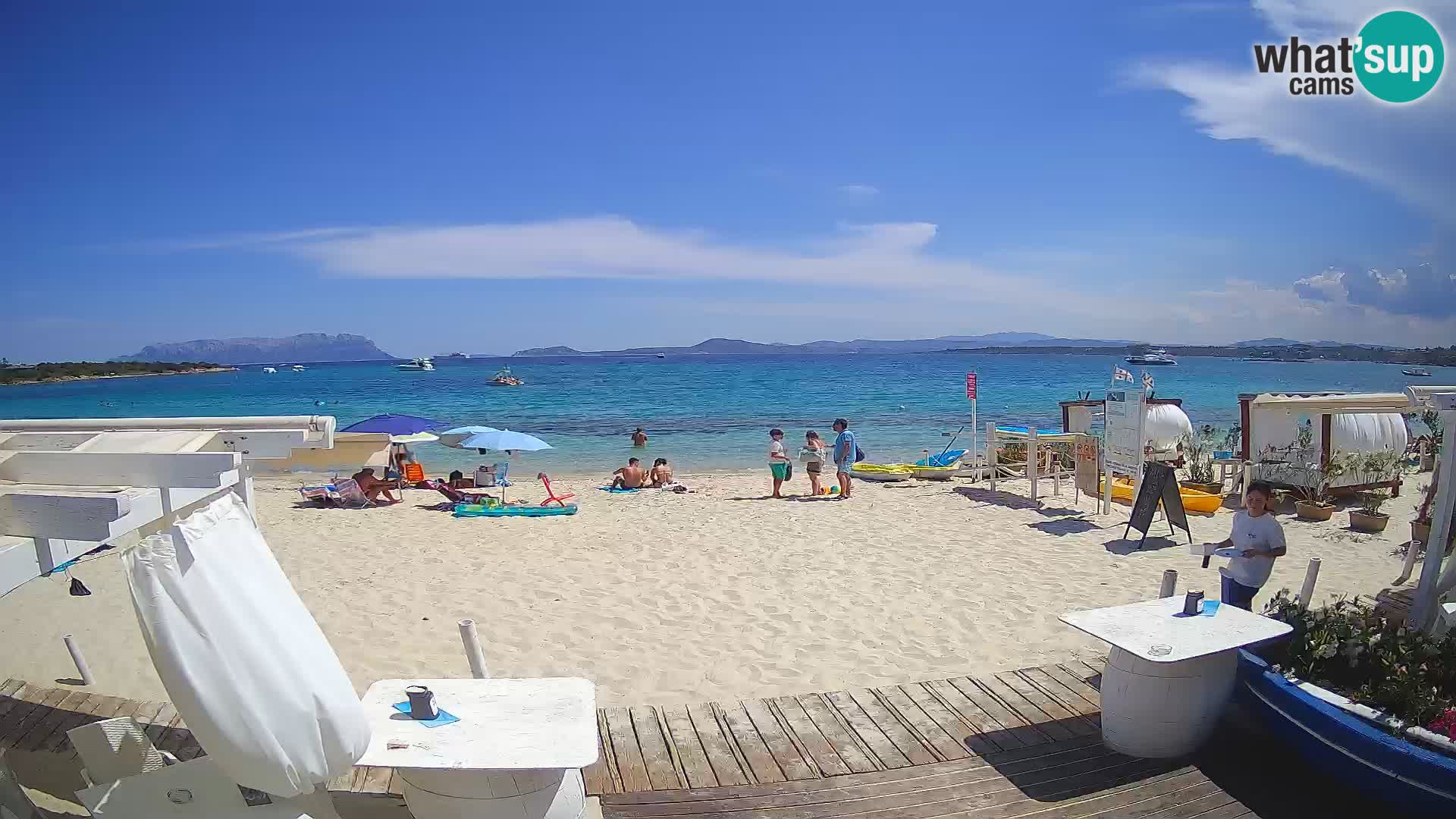 Web kamera Spiaggia Bianca – Golfo Aranci – Sardinija