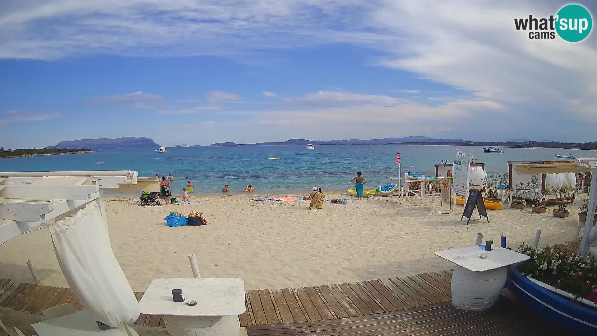 Spiaggia Bianca web cam – Golfo Aranci – Sardinien