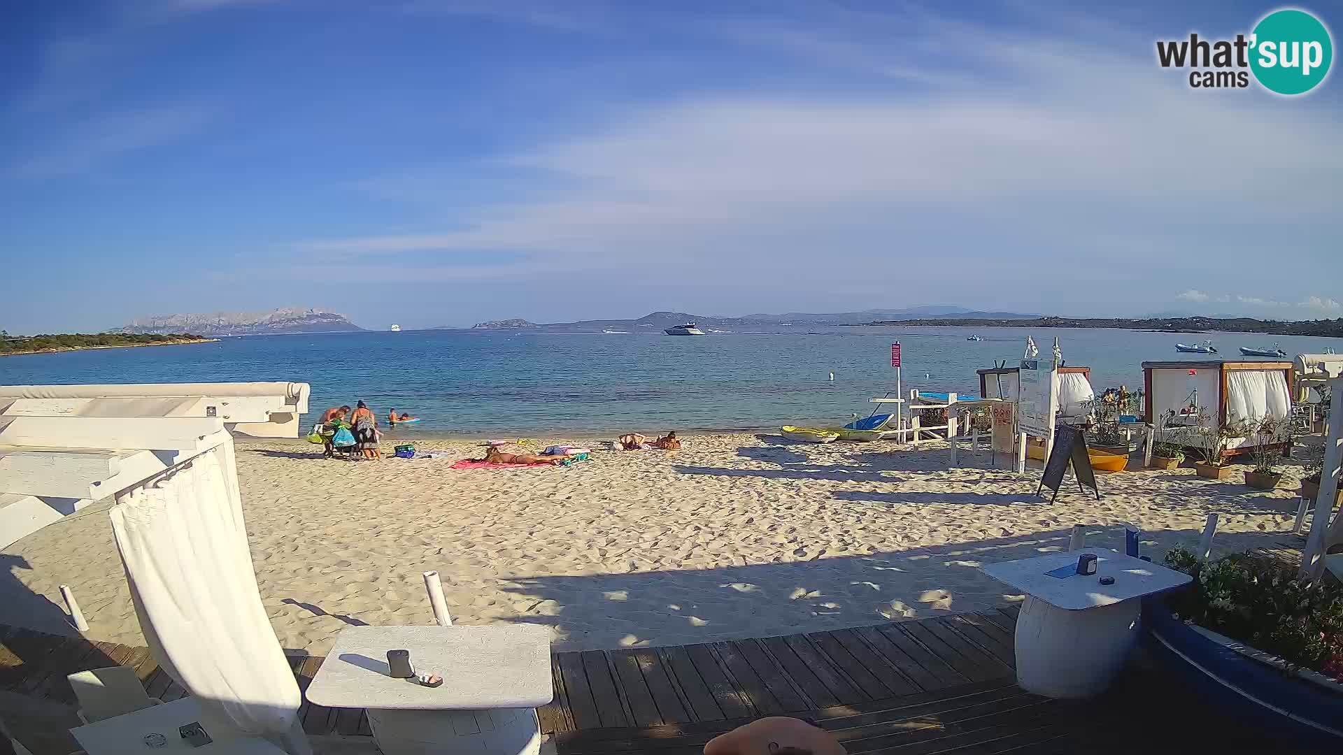Spiaggia Bianca webcam – Golfo Aranci – Sardinia