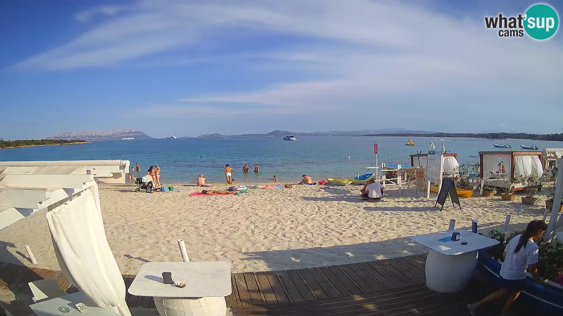 Spiaggia Bianca webcam – Golfo Aranci – Sardinia