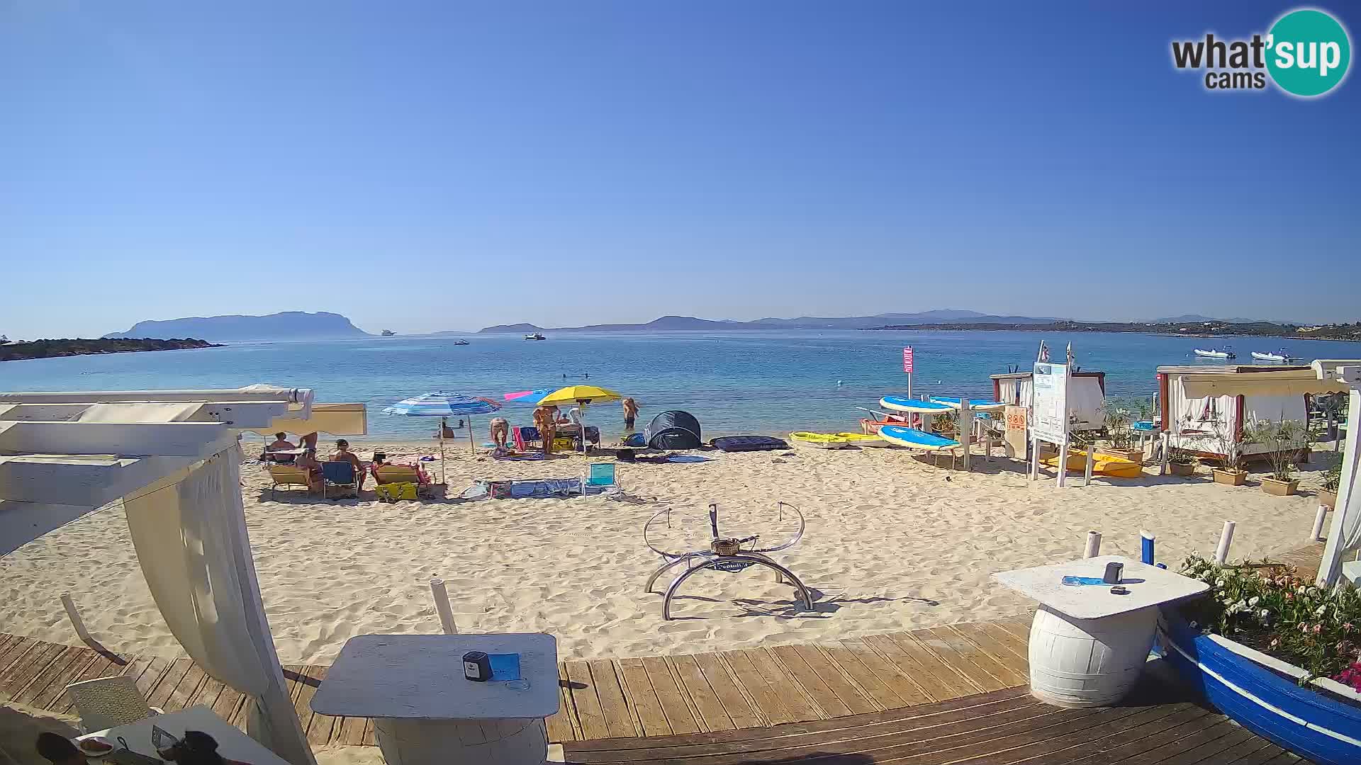 Spiaggia Bianca web cam – Golfo Aranci – Sardinien