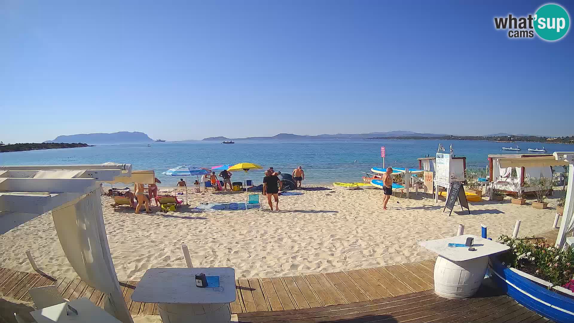 Spletana kamera Spiaggia Bianca – Golfo Aranci – Sardinija