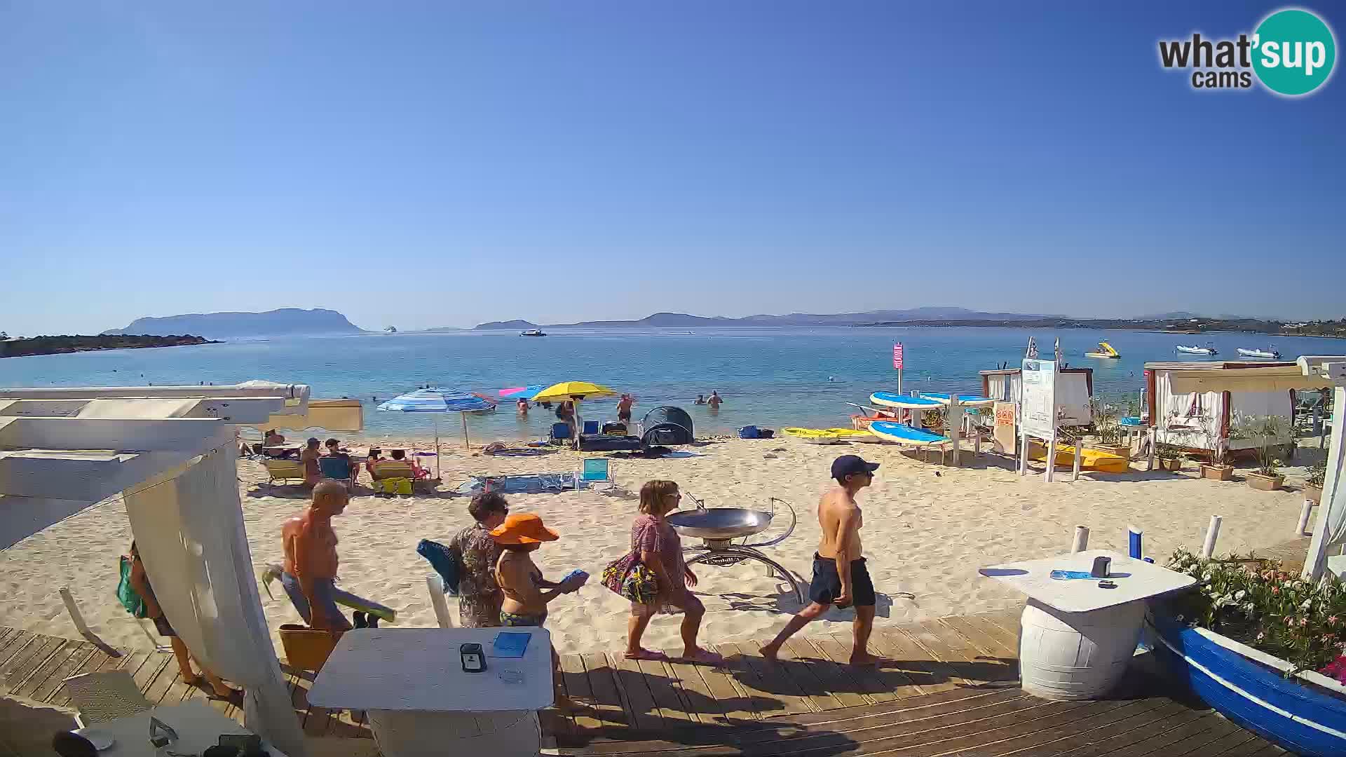 Spletana kamera Spiaggia Bianca – Golfo Aranci – Sardinija