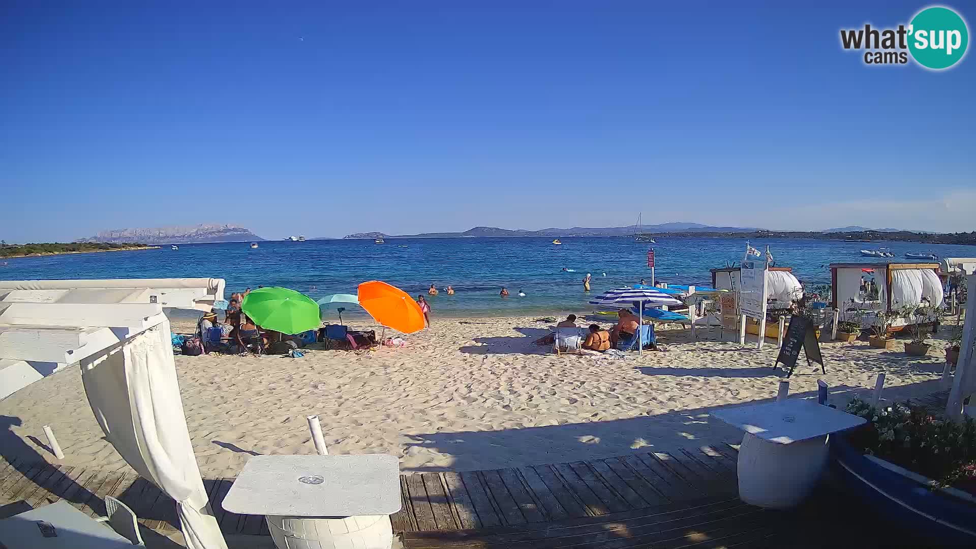 Spiaggia Bianca web cam – Golfo Aranci – Sardinien
